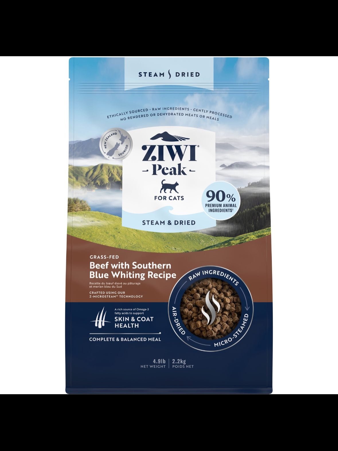 Your cat&rsquo;s new obsession just dropped 🐱🥩🐟

ZIWI Peak Beef with Southern Blue Whiting is packed with:
✨Grass-fed New Zealand Beef
✨Wild-caught fish for skin and coat health 
✨High-protein, low-carb nutrition
✨Gently steam and air-dried for ma