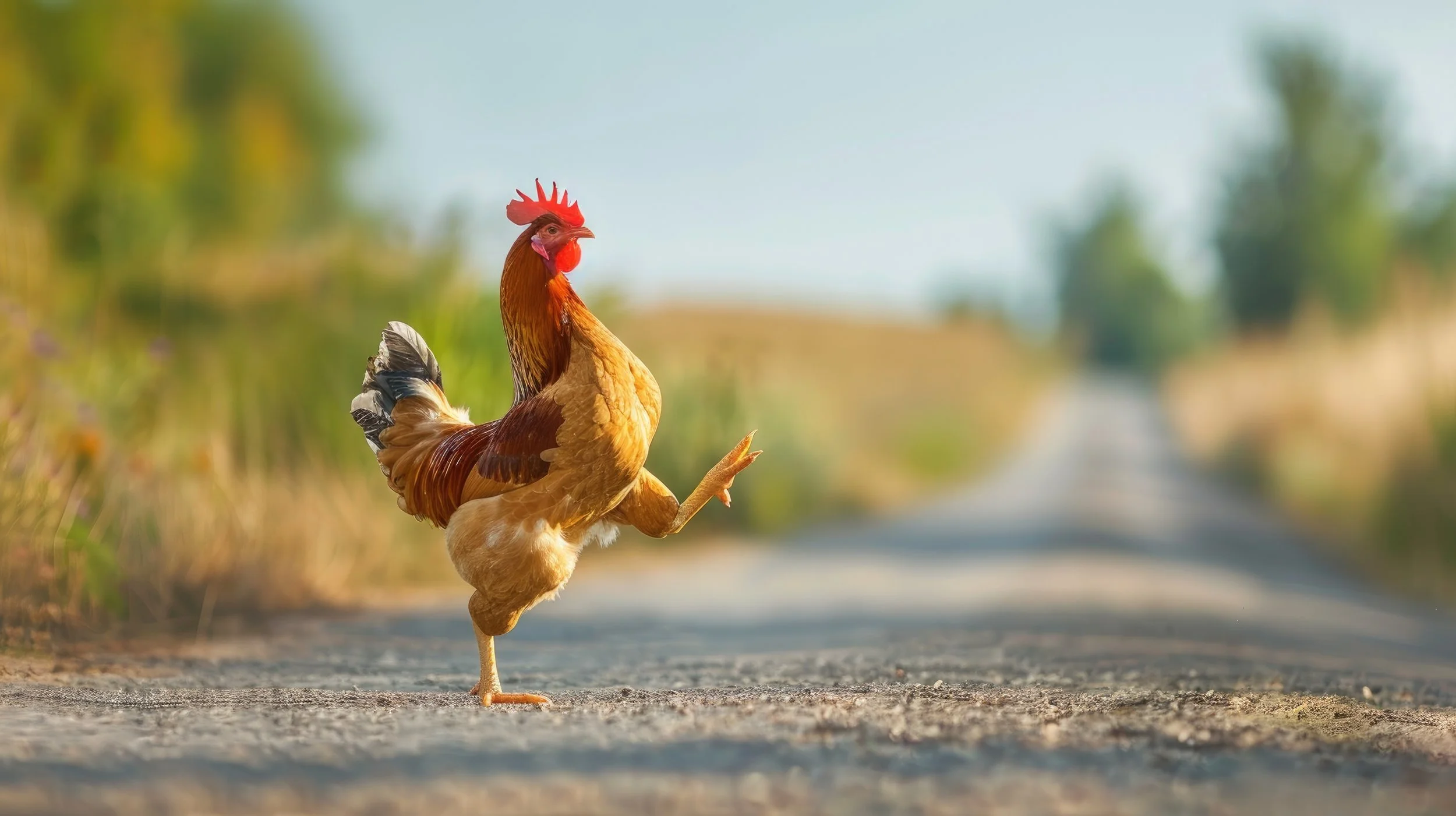 Why Did the Chicken Cross the Road?
