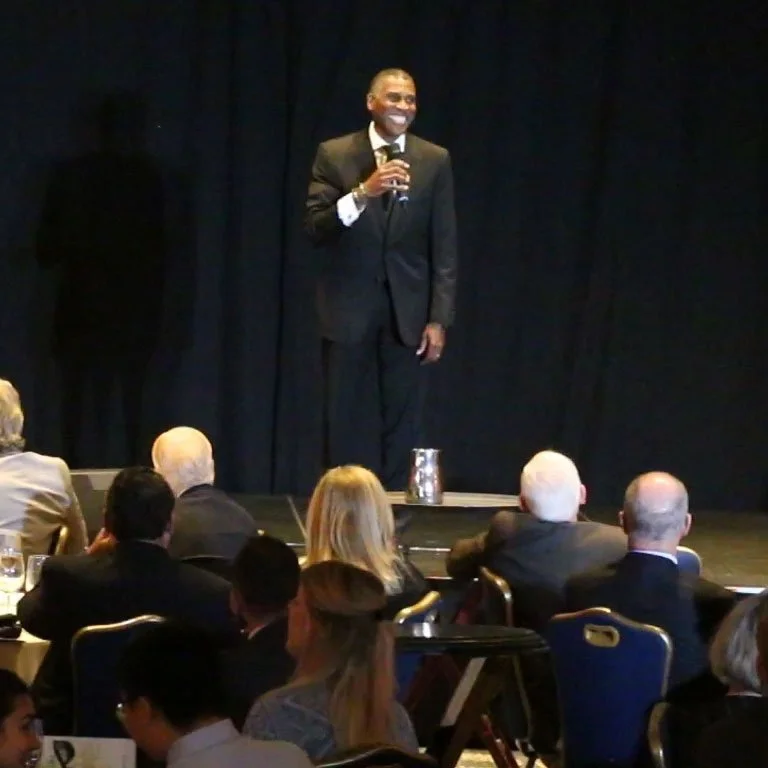 Will Thomas on stage