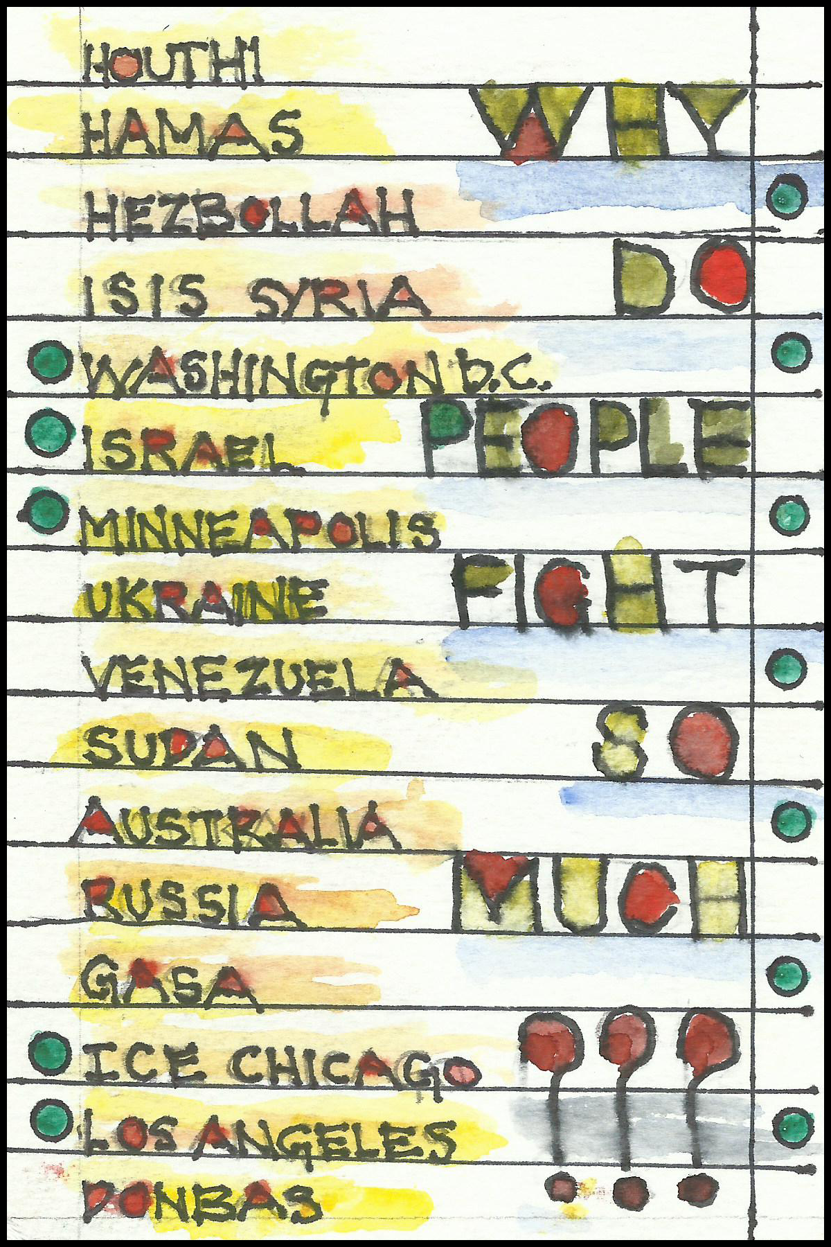 #172A Endless Conflicts, January 2026