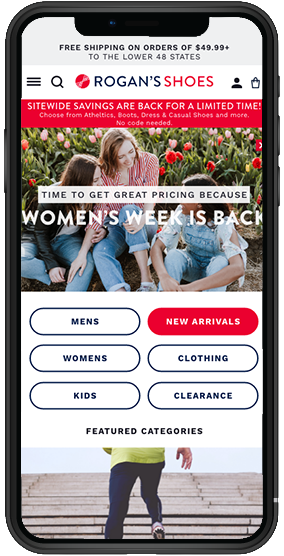 Mobile Homepage Design