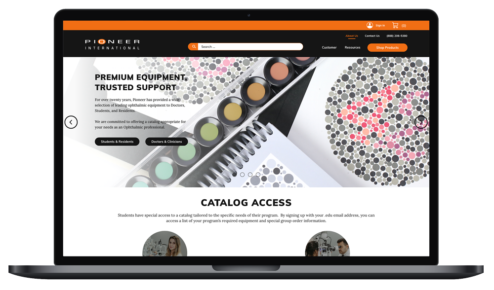 Ophthalmic Distributor