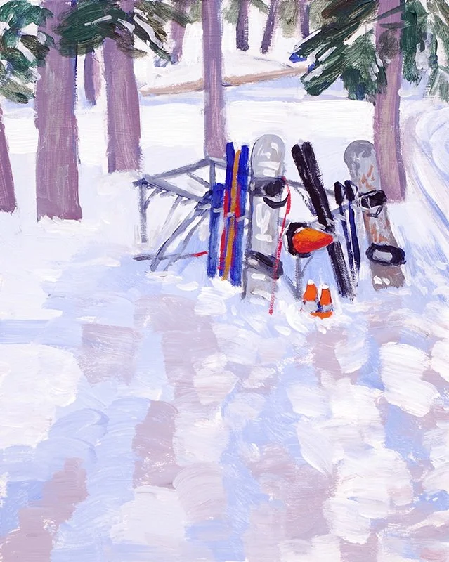 Forest Station - Original Artwork