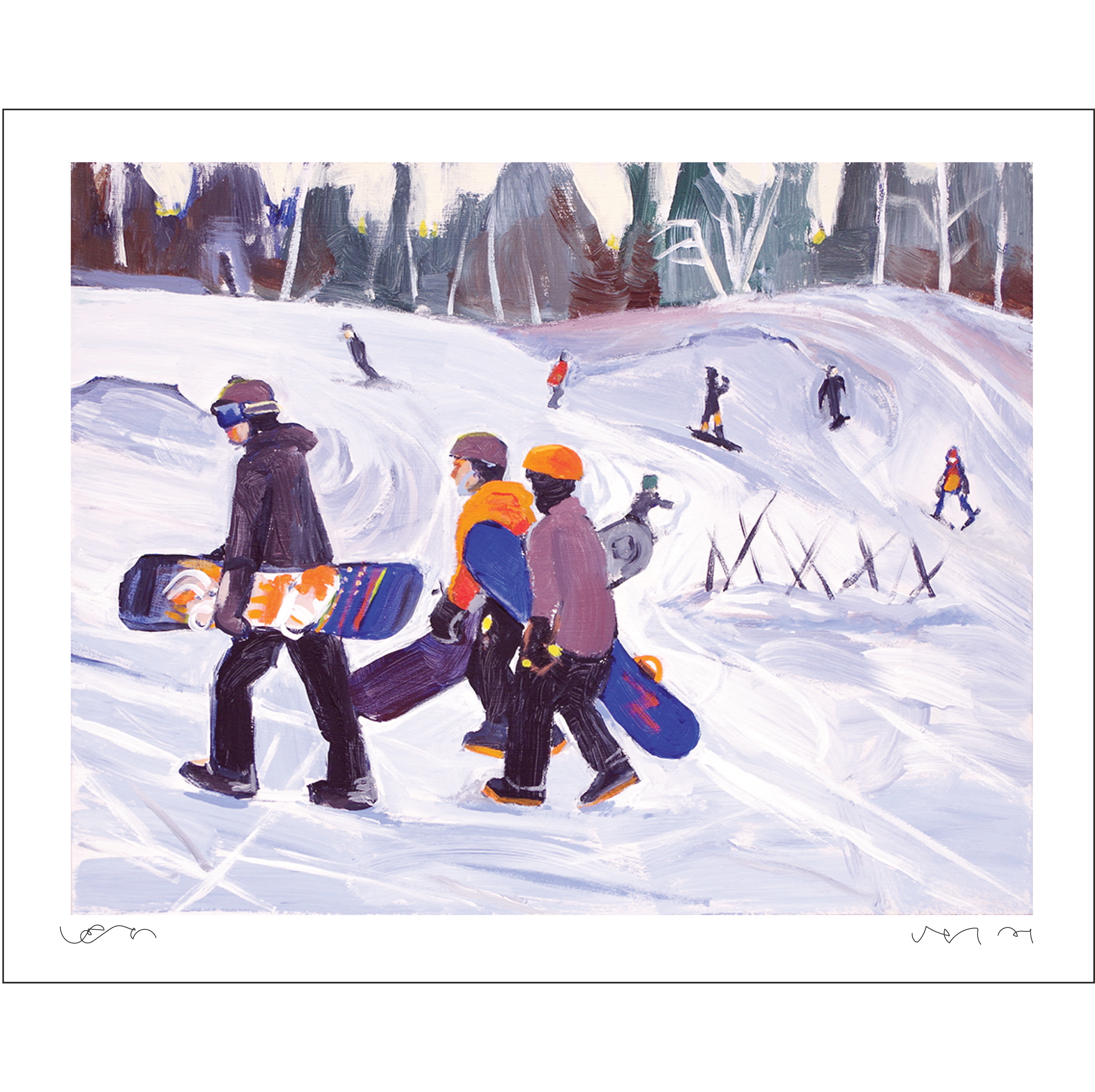 Snow Day - Limited Edition Print