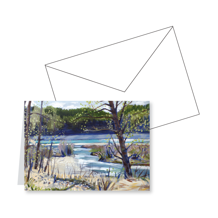Creekside - Large Blank Card
