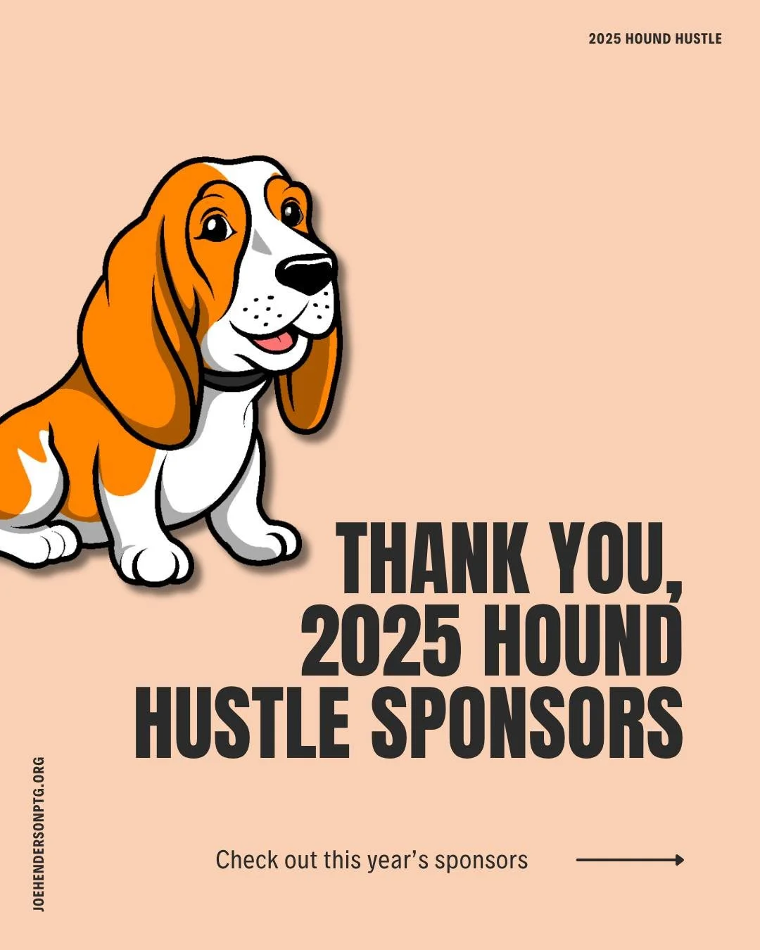 🐾 Our Hound Hustle sponsors go the extra mile! Your support helps our students thrive and keeps our great programs running at our school. Thank you! 🧡

Valero Benicia Refinery
Cain, Cain &amp; Housman
@pinnaclepowerservices 
@undergroundconstructio
