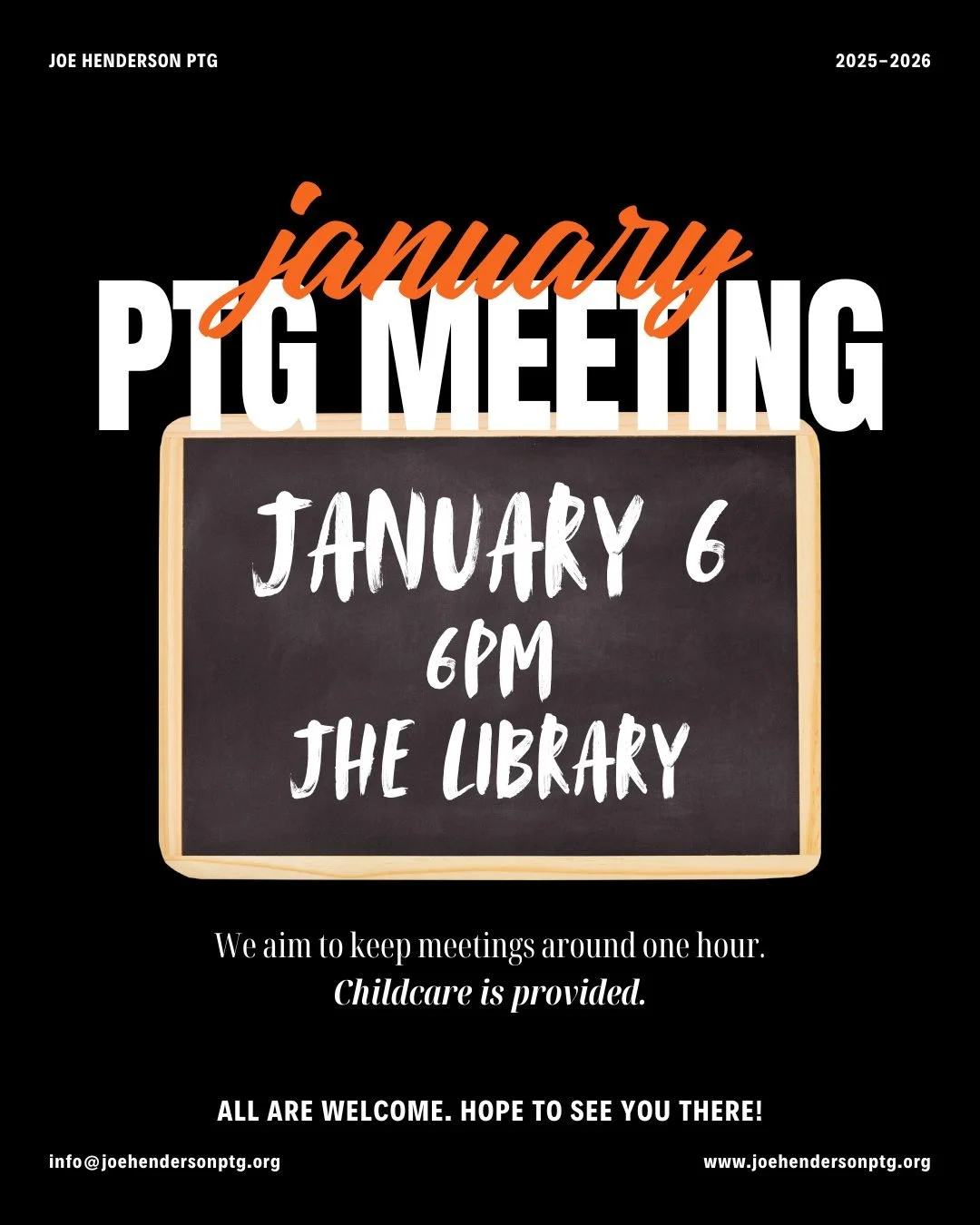 Apologies for the late notice, PTG meeting is on for tonight! Welcome back, we're hitting the ground running. 6pm in the library, hope to see you there.
