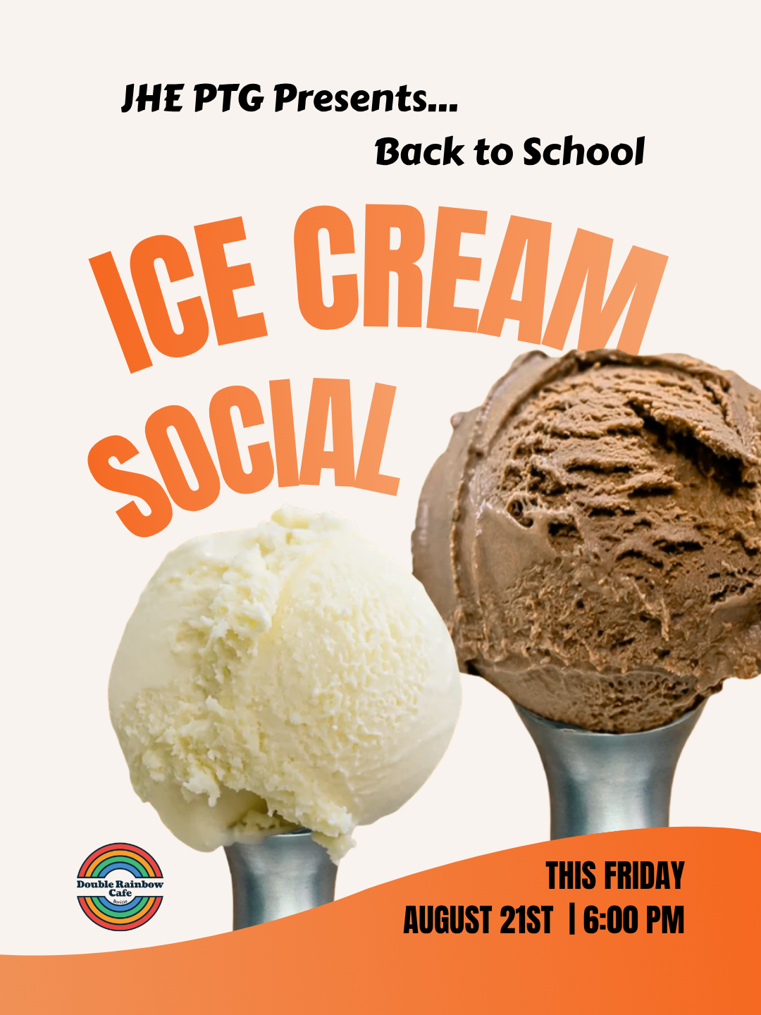Back to School Ice Cream Social