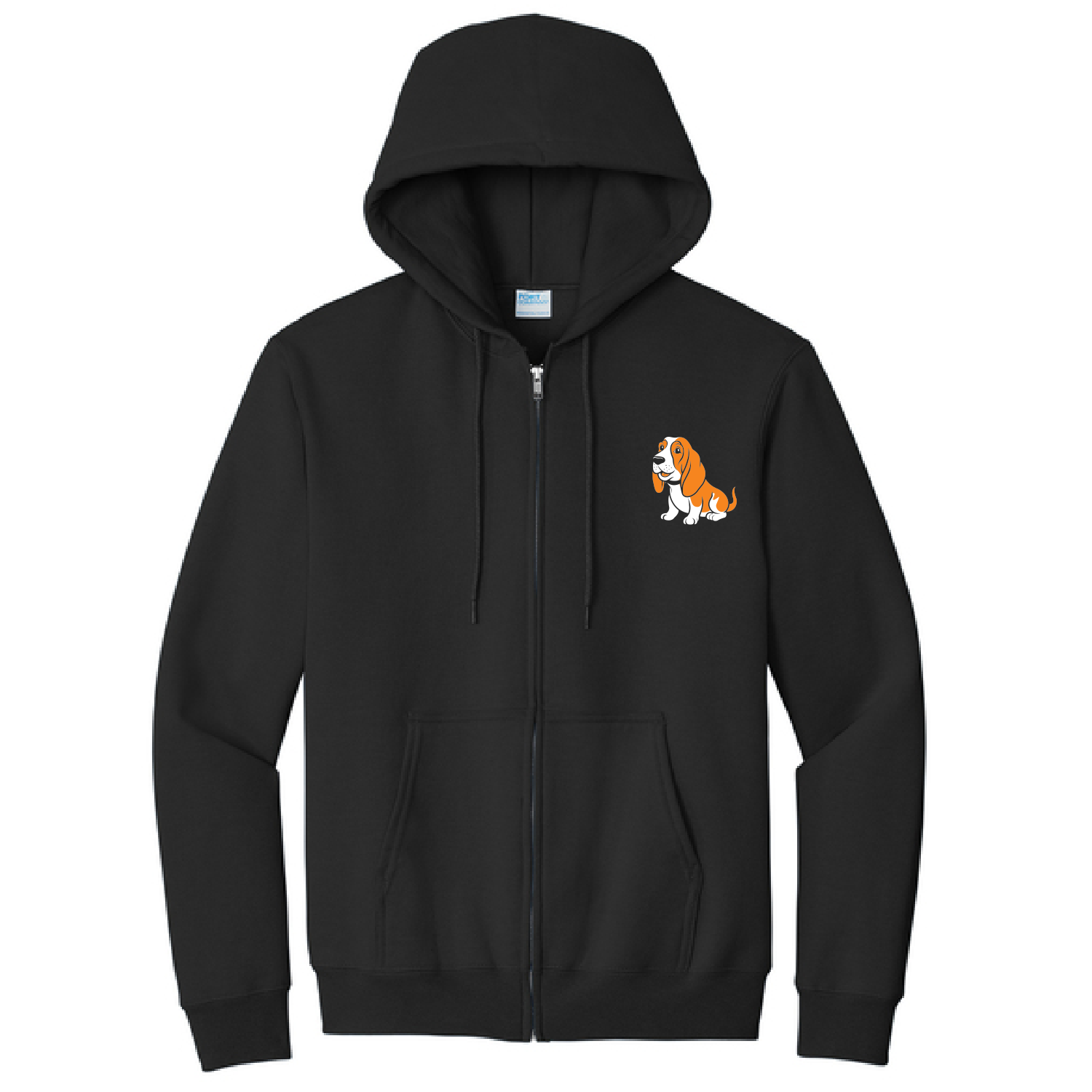 Collegiate Hound Zip Hoodie