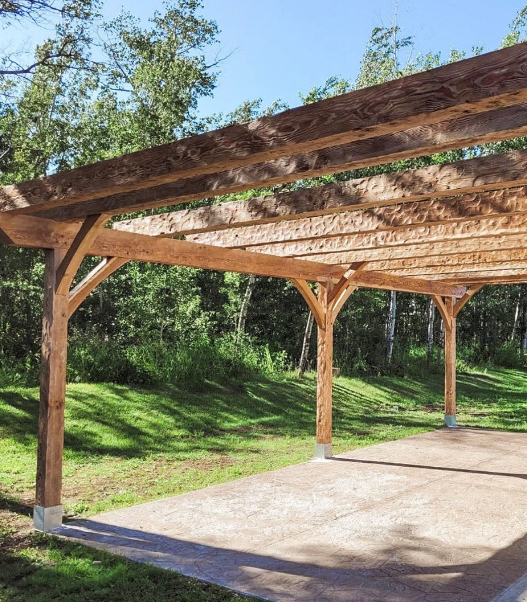 It is almost backyard bbq season! We have new pergola, pavilion and gazebo designs ready to order online now!