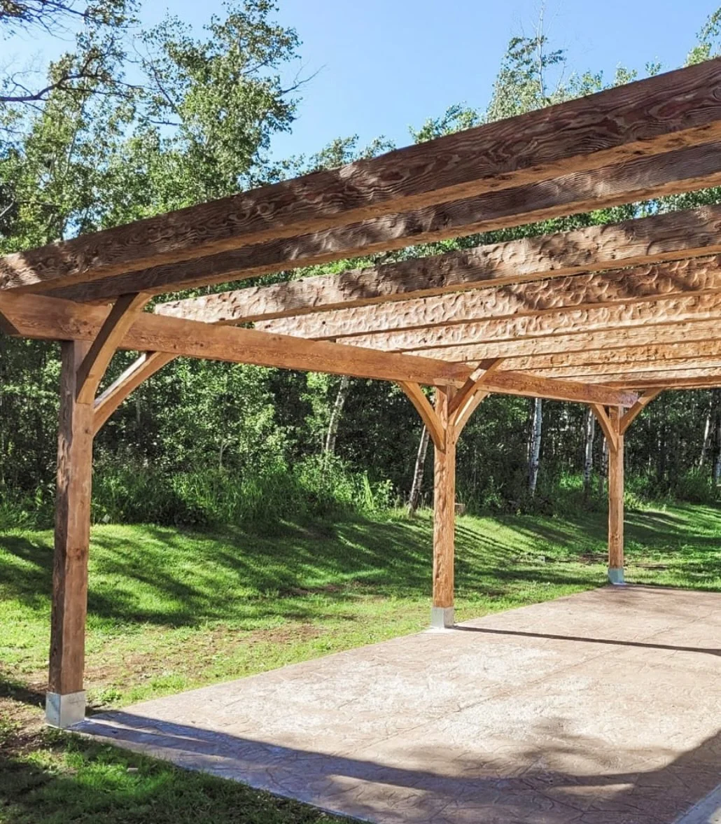 It is almost backyard bbq season! We have new pergola, pavilion and gazebo designs ready to order online now!