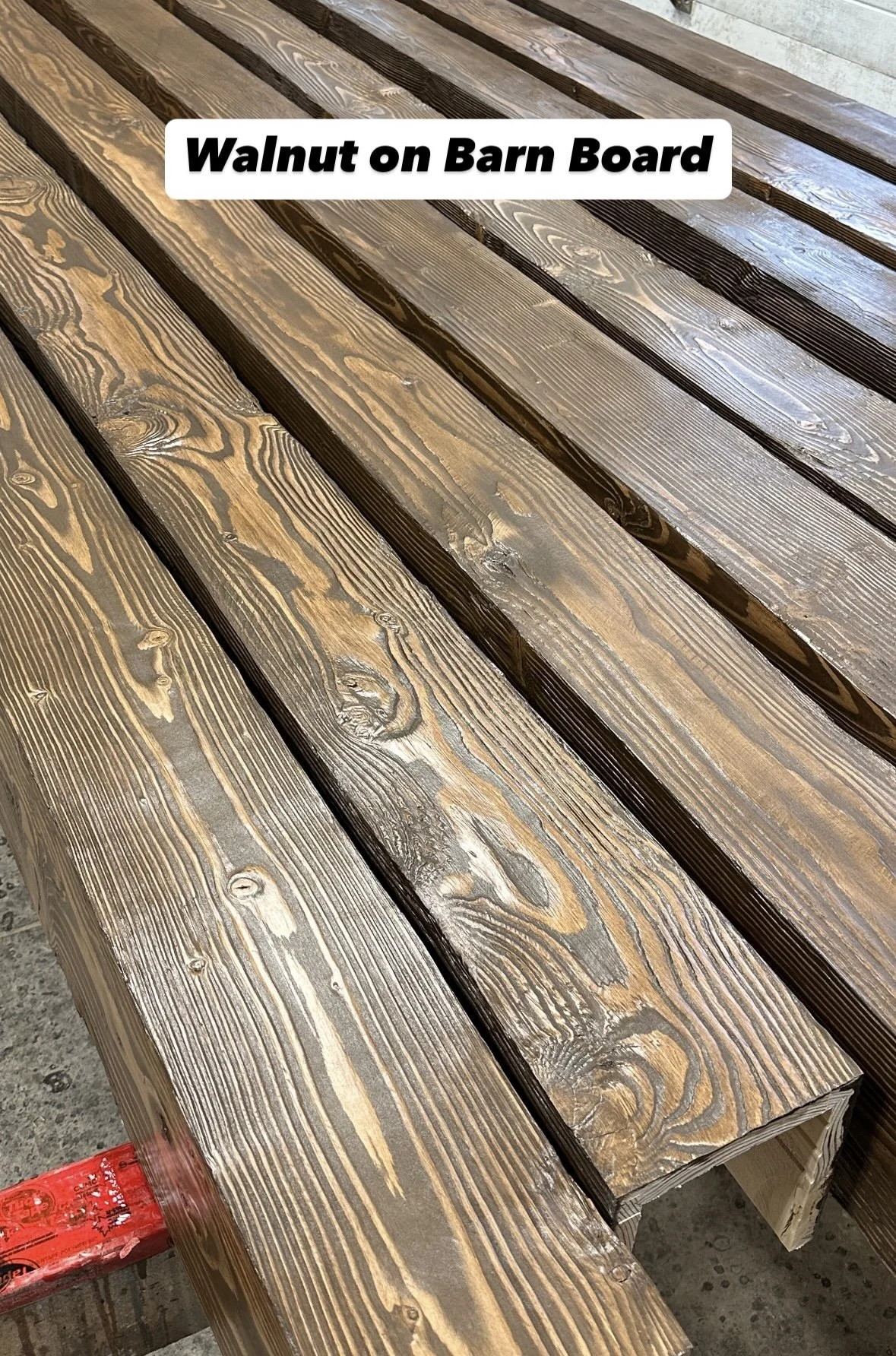 Walnut on Barn Board