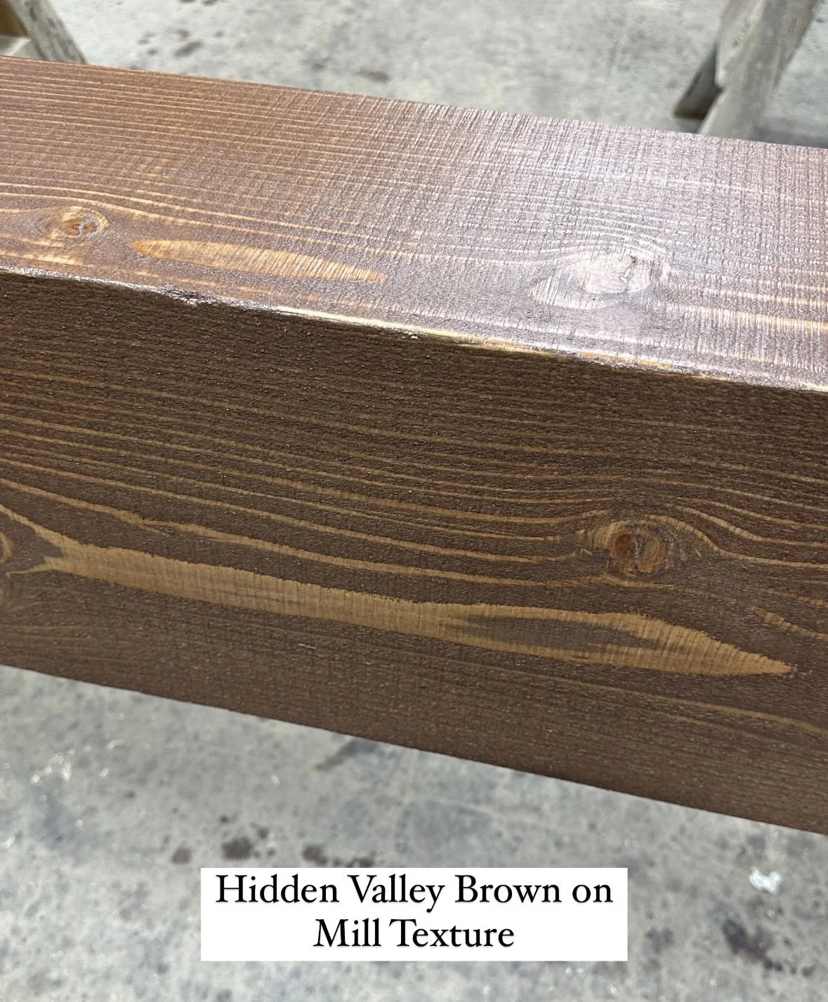 Hidden Valley Brown on Mill Texture