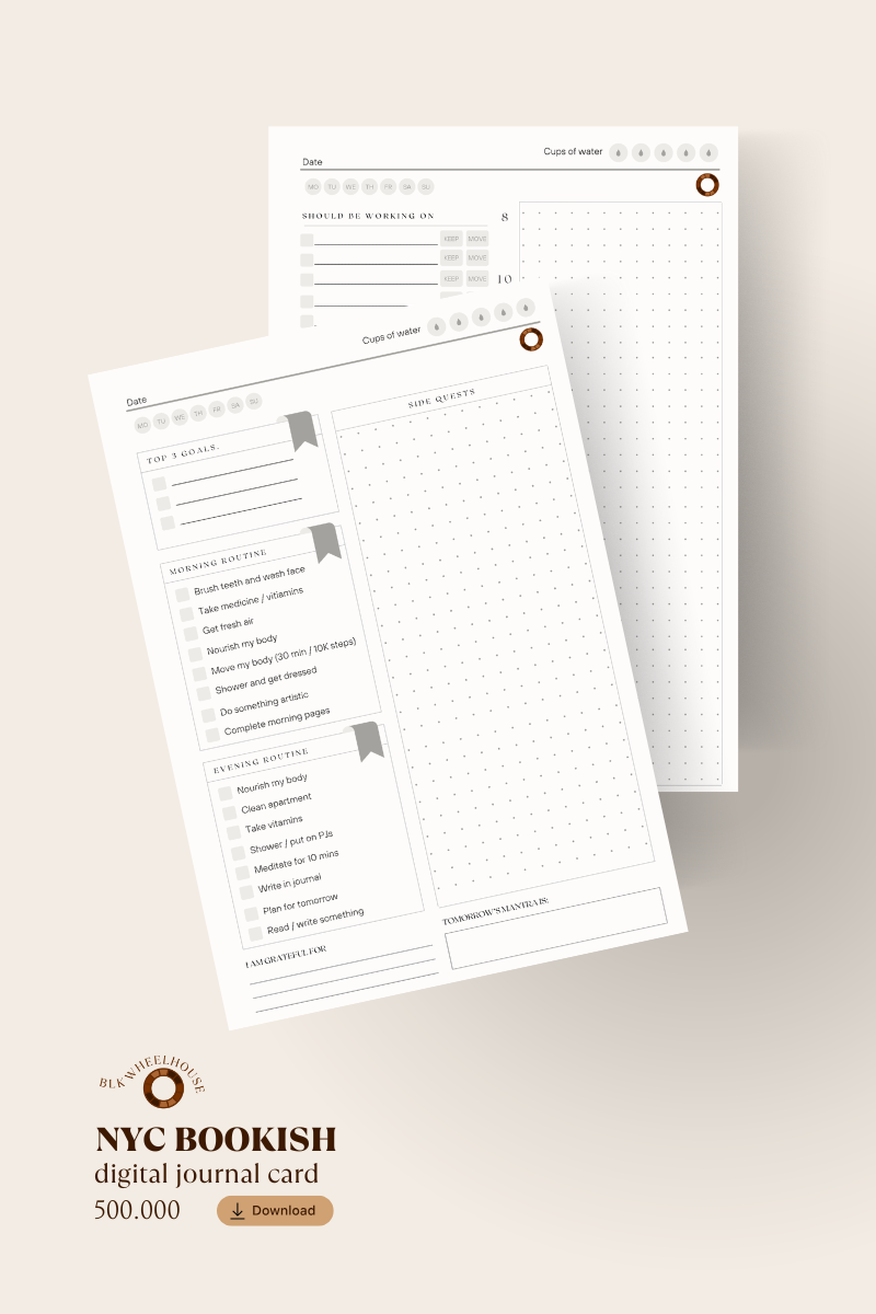 500. Daily Journal Pages [Digital Download]