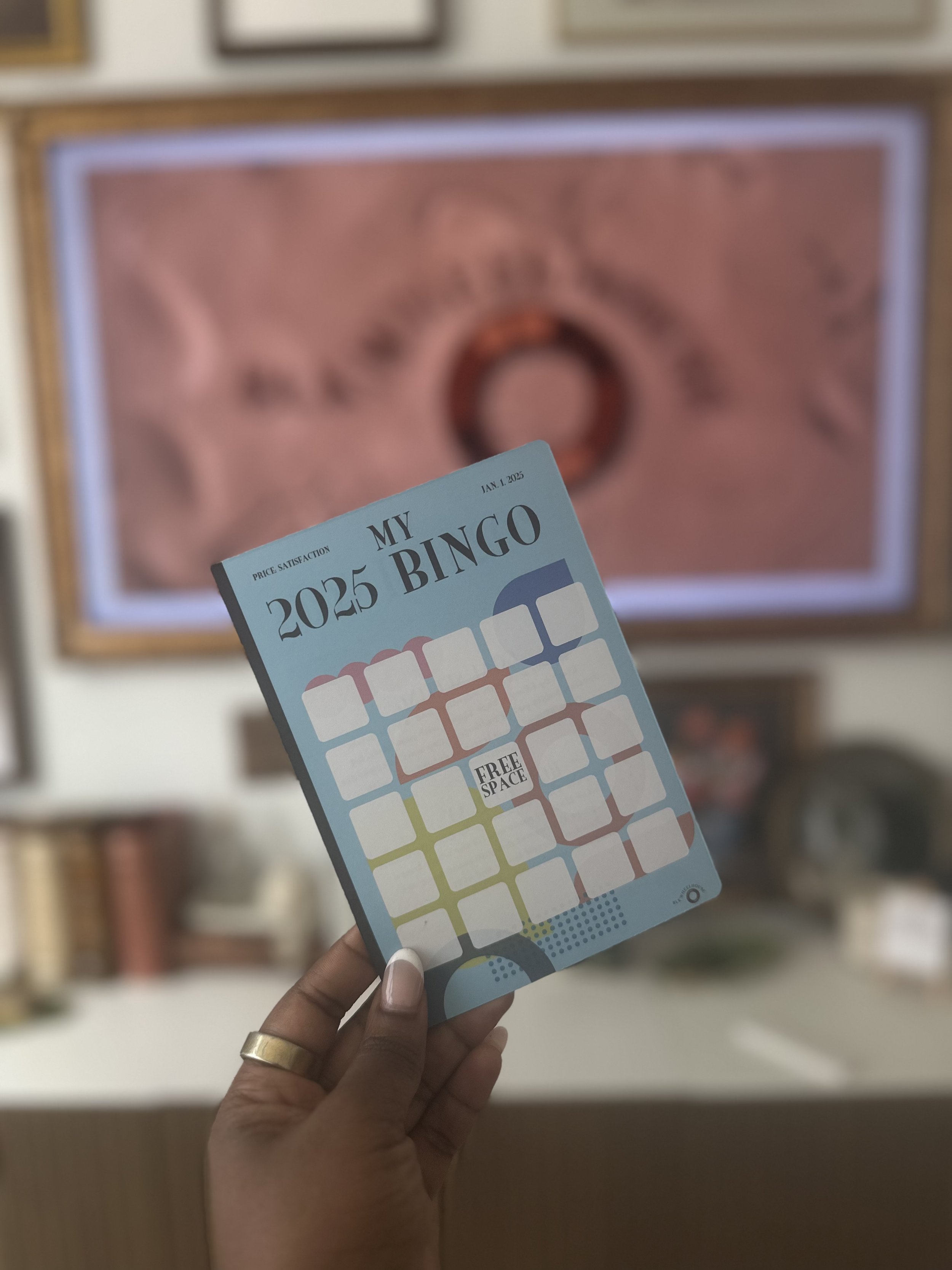 400. My 2025 Bingo Card (Set of 10)