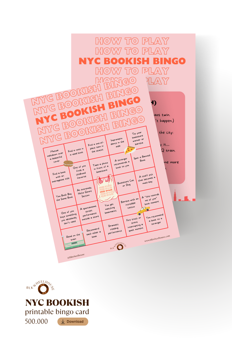 500. NYC Bookish Bingo [Digital Download]