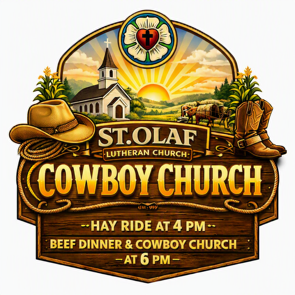 Cowboy Church at Ola, SD