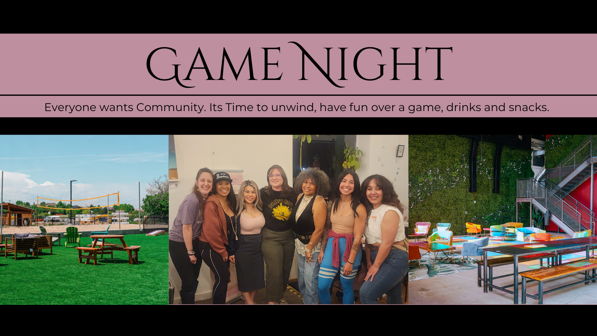 Game On! Community Night: Fun, Food, and Friendly Competition