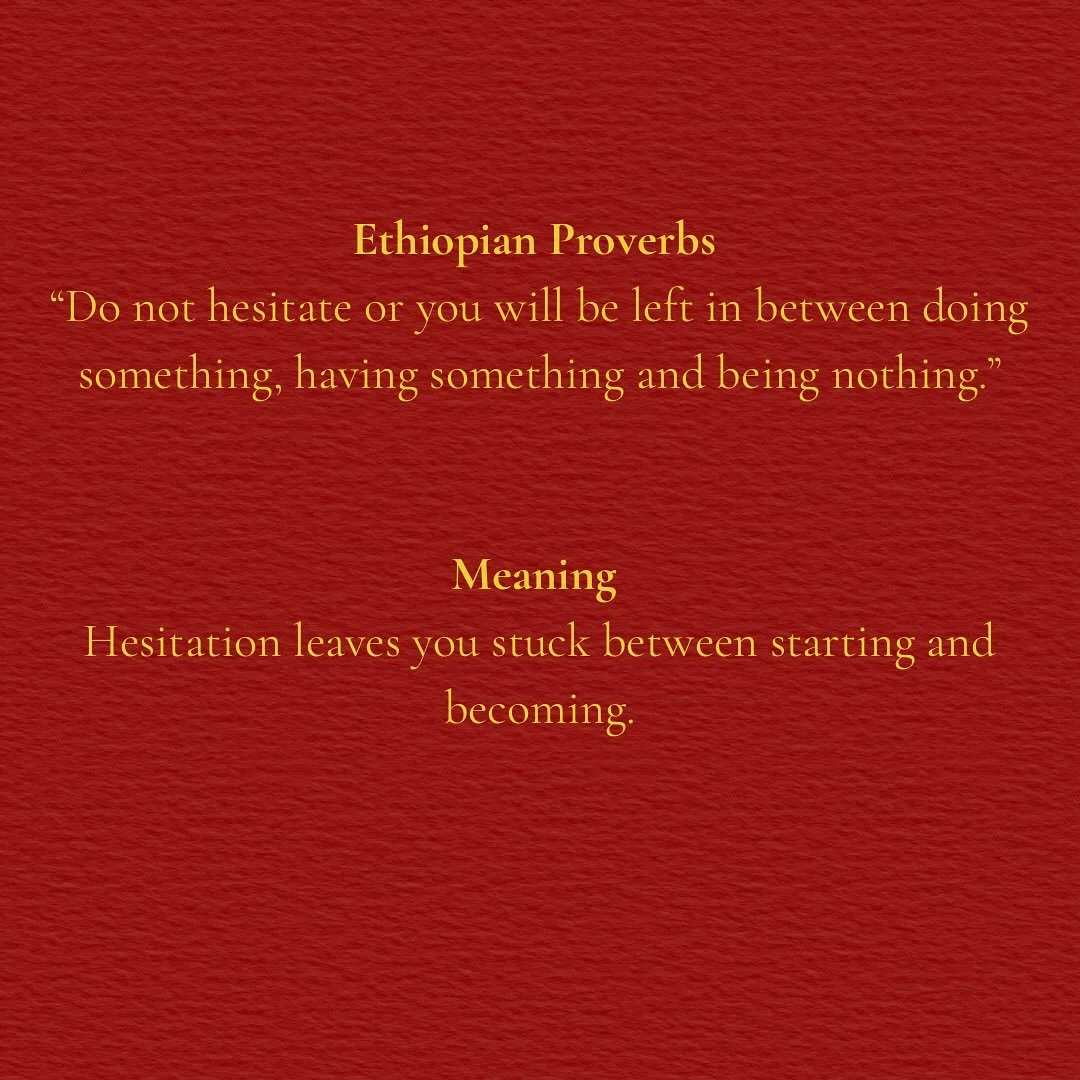 Hesitation keeps you in the gap between starting and becoming.
Success favors those who act, not those who wait. Every delay is a missed opportunity to evolve.