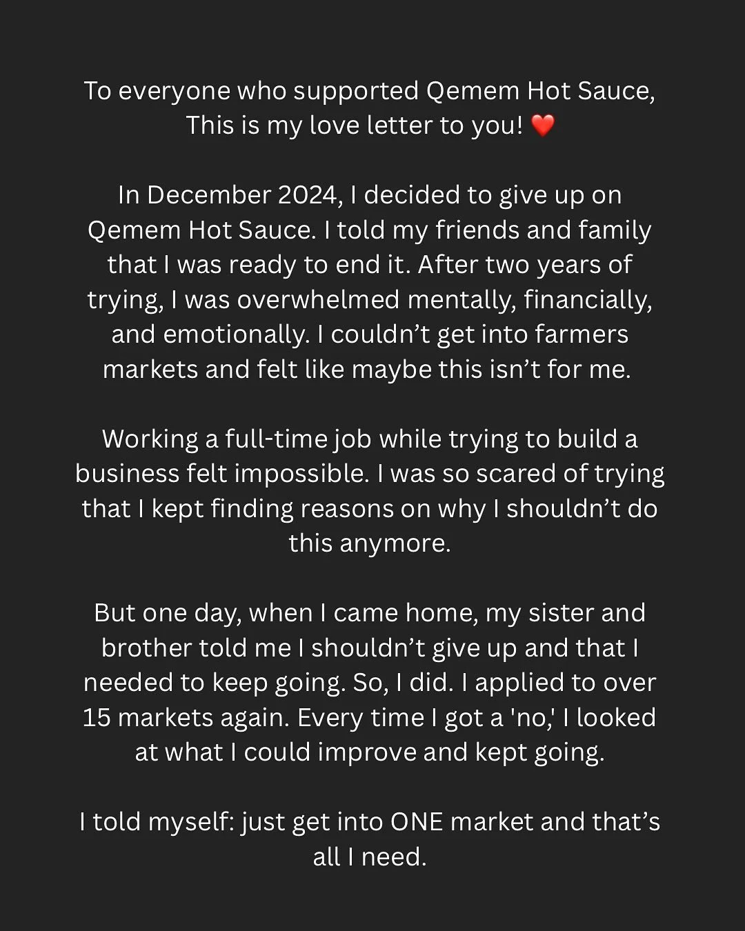 THANK YOU! &hearts;️