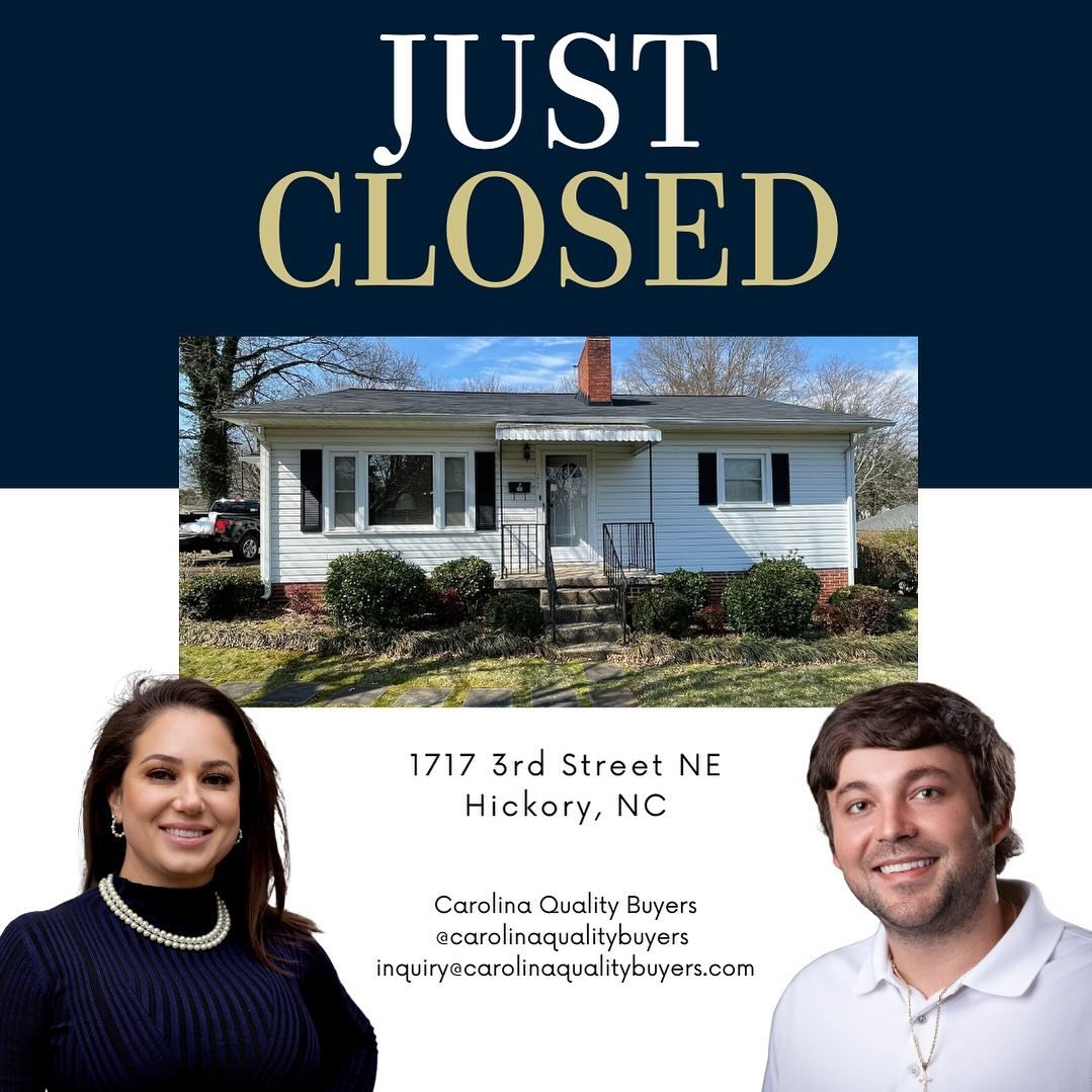 It&rsquo;s Friday Eve and we&rsquo;re celebrating this North Carolina closing from March 28! 🥳 Awesome work, Tyler + Kat!