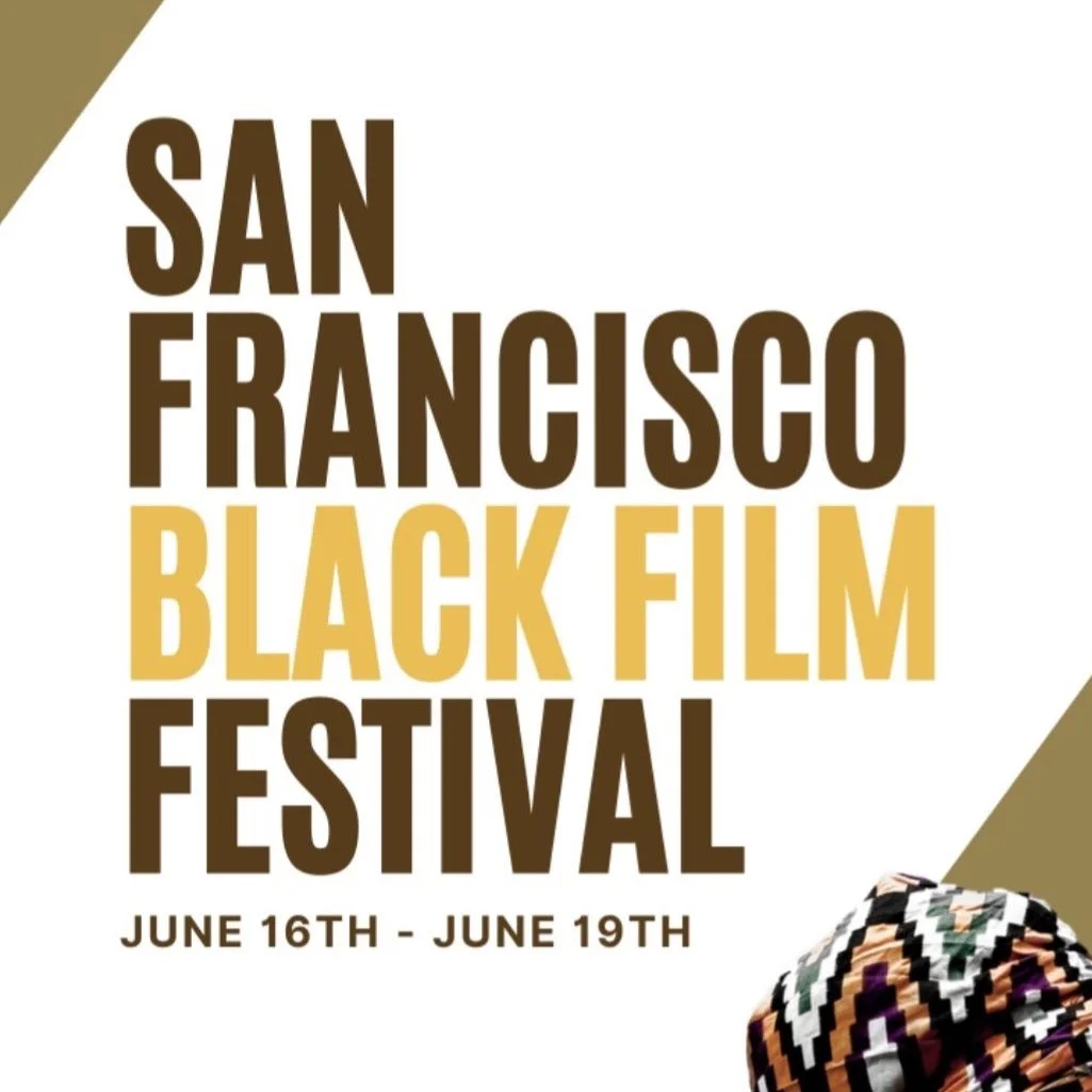 Poster for the San Francisco Black Film Festival, running from June 16th to June 19th.