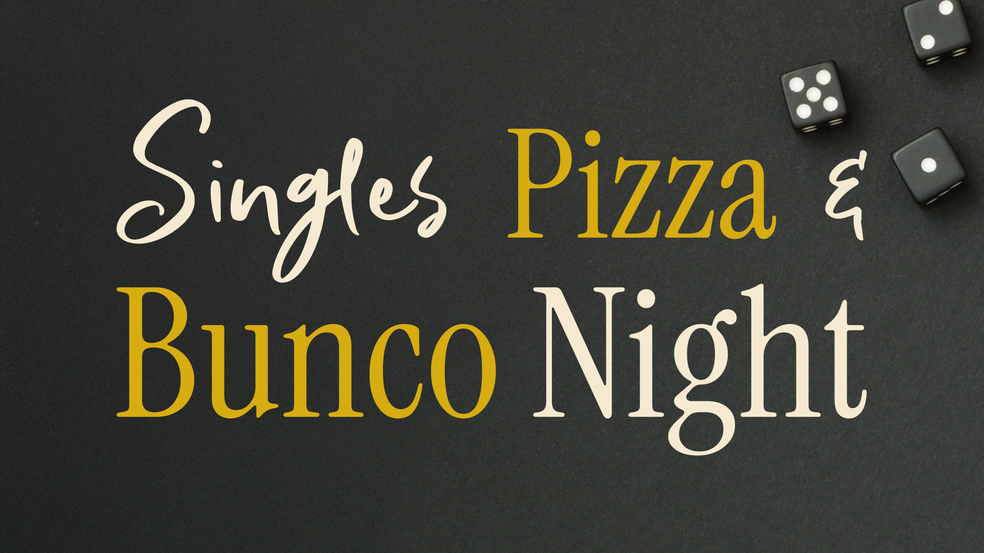 Singles Fellowship Night