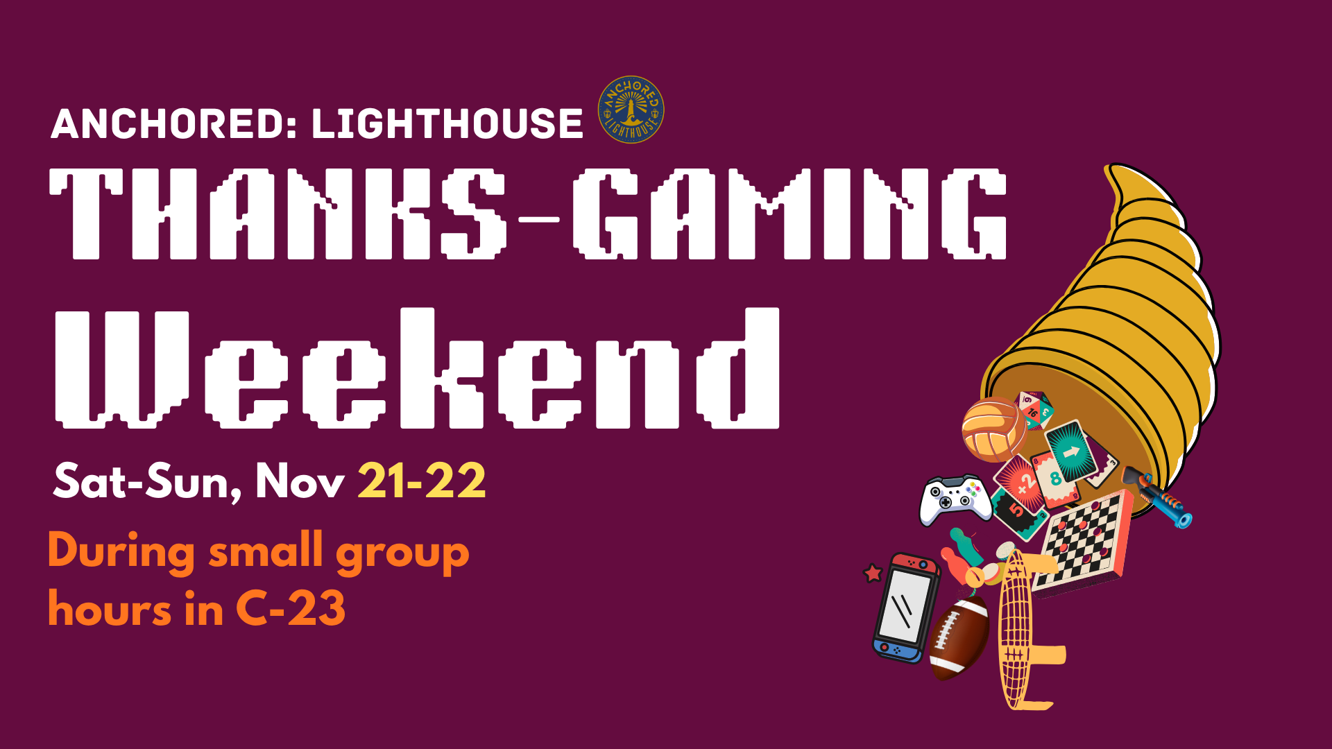 Thanks-gaming Weekend
