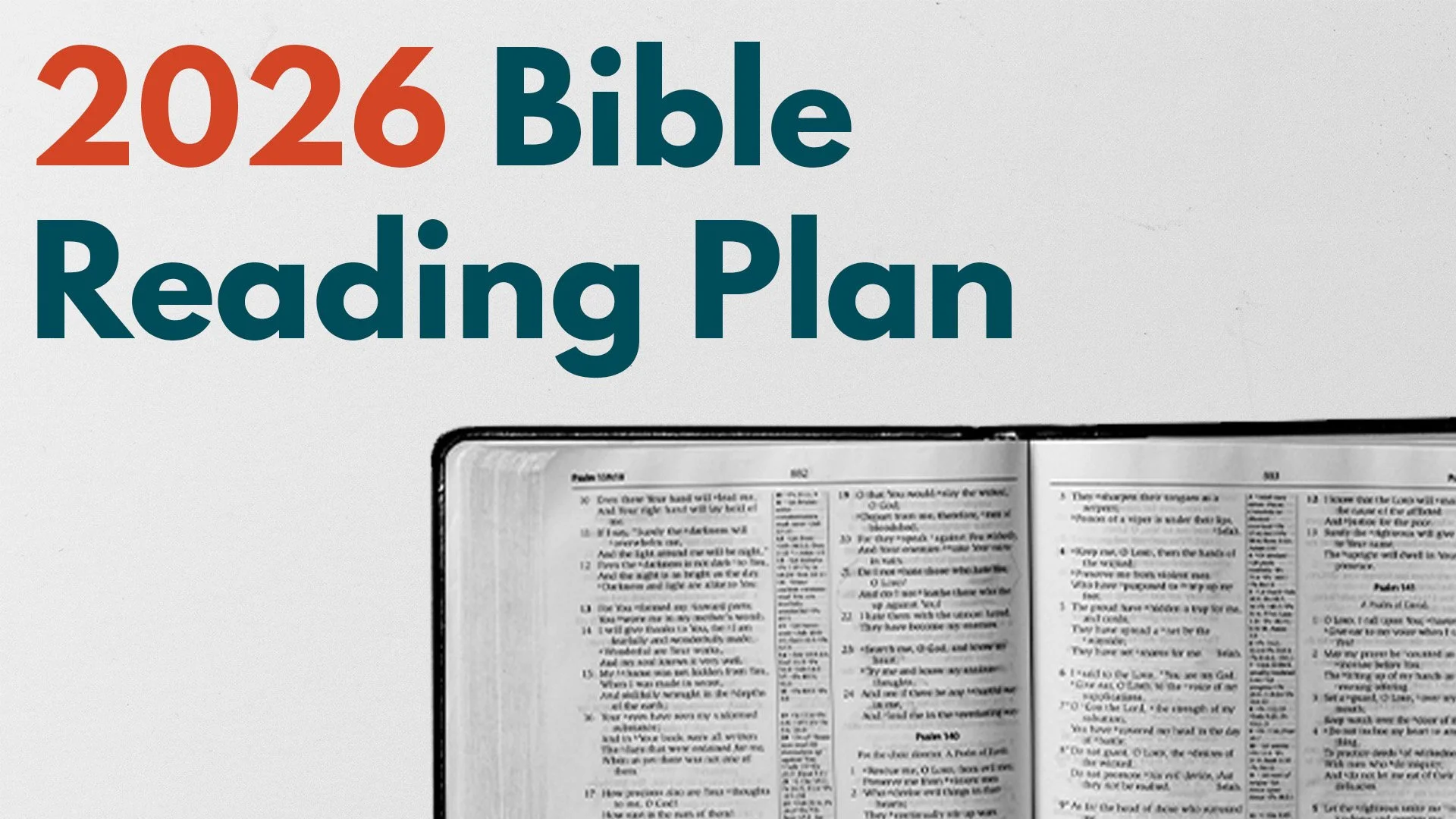 2026 Bible Reading Plan