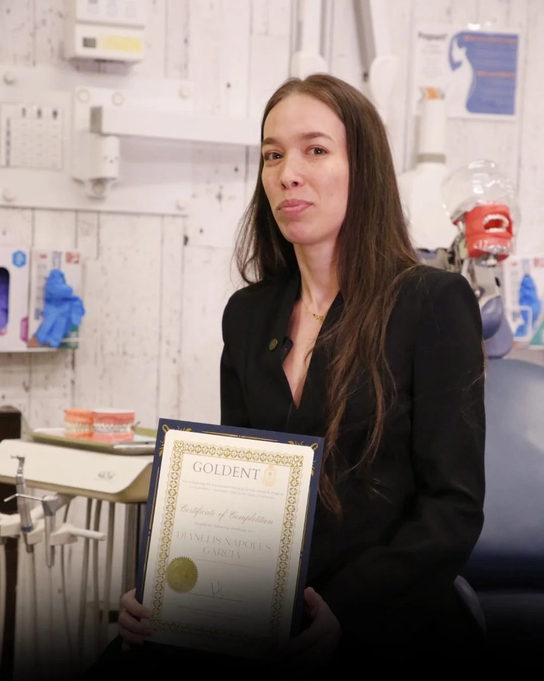 Ganadora de la Beca Goldent