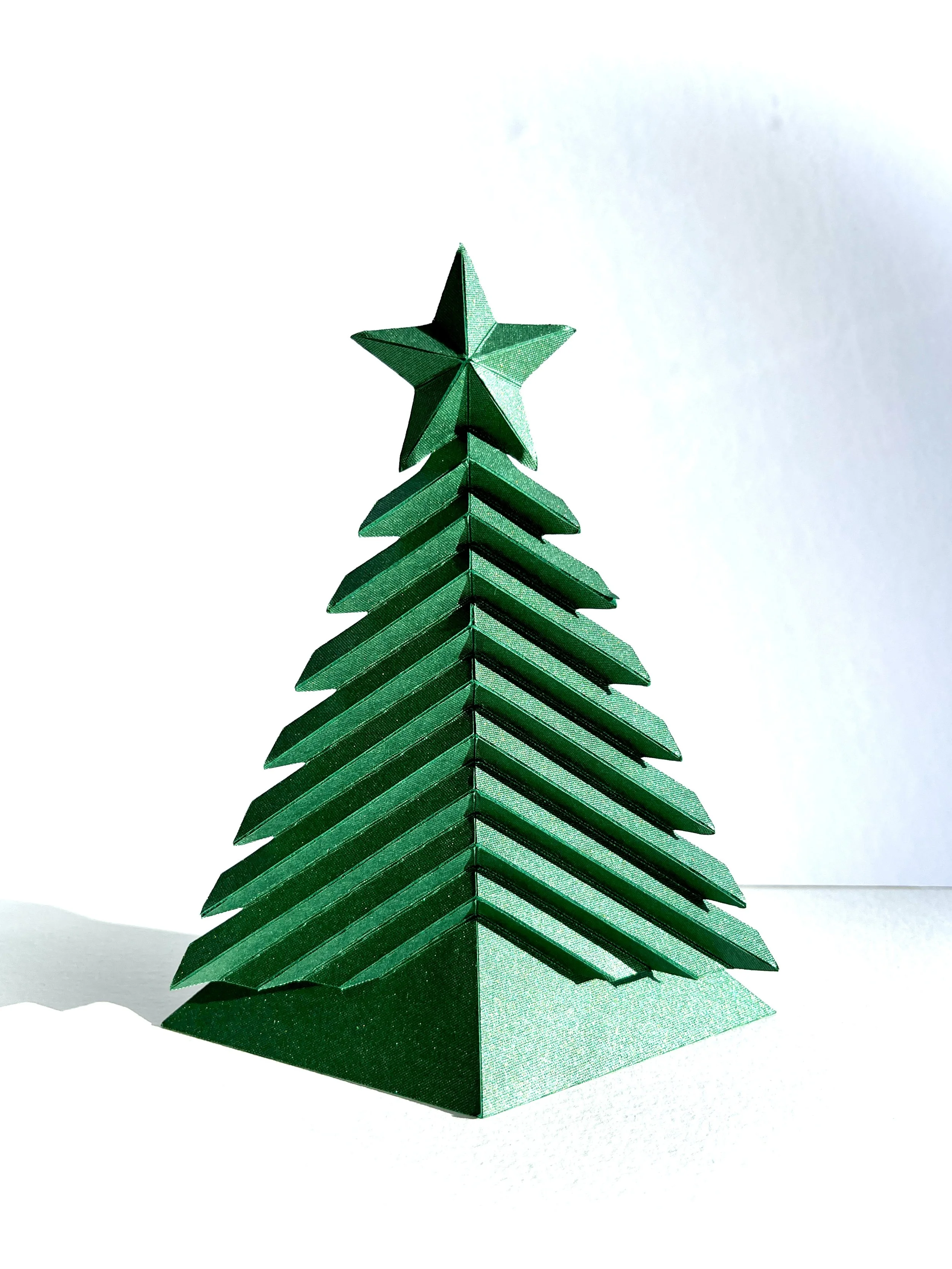 Pleated Christmas Tree