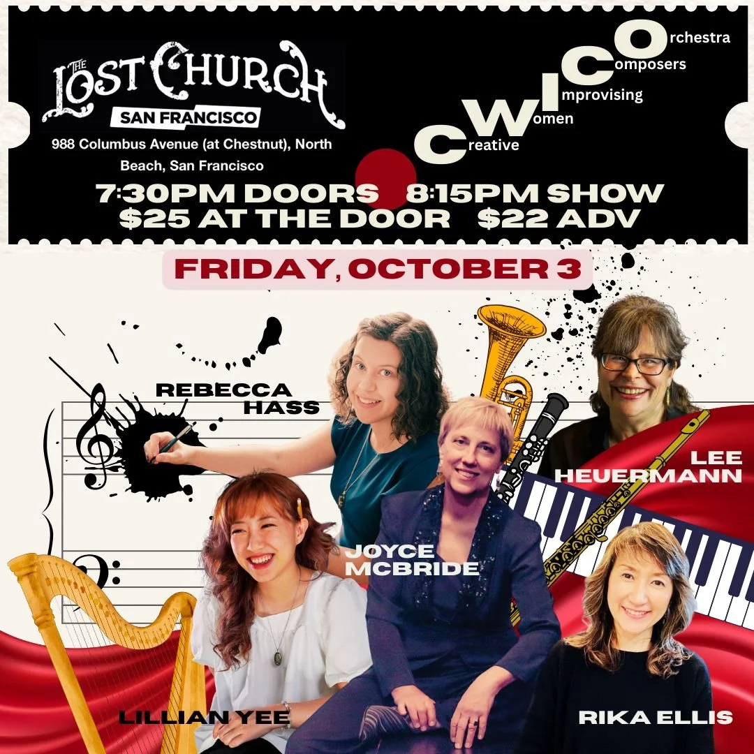 CWICO (Composing Women's Improvising Creative Orchestra) at the Lost Church SF