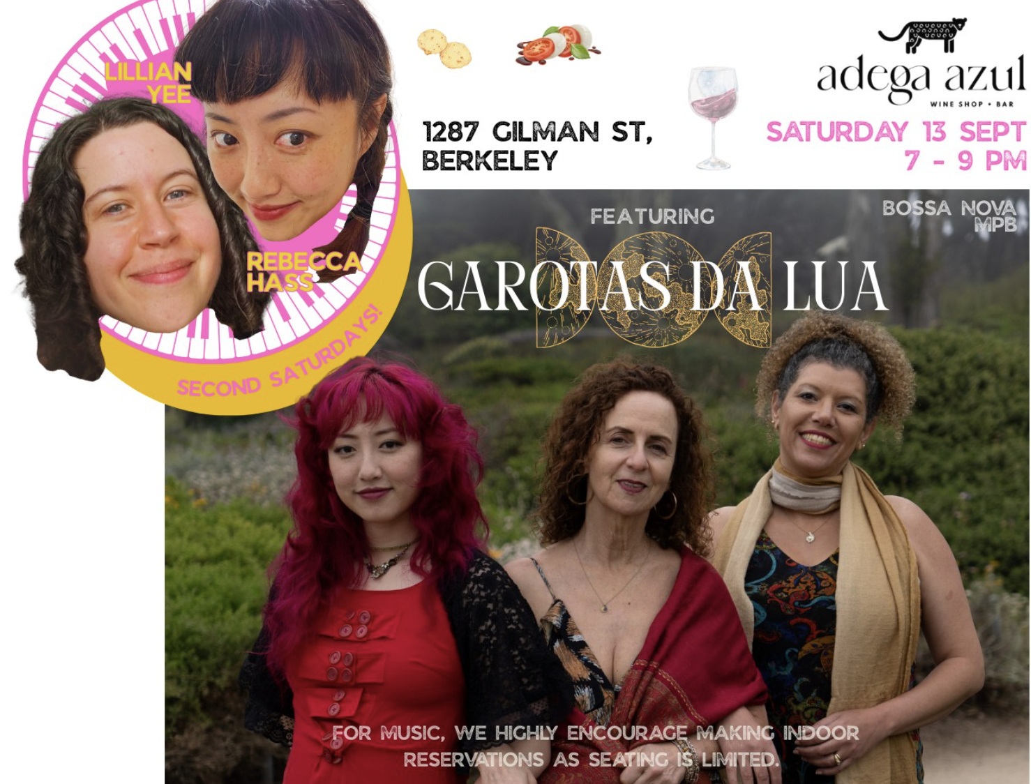 Brazilian music at Adega Azul wine bar