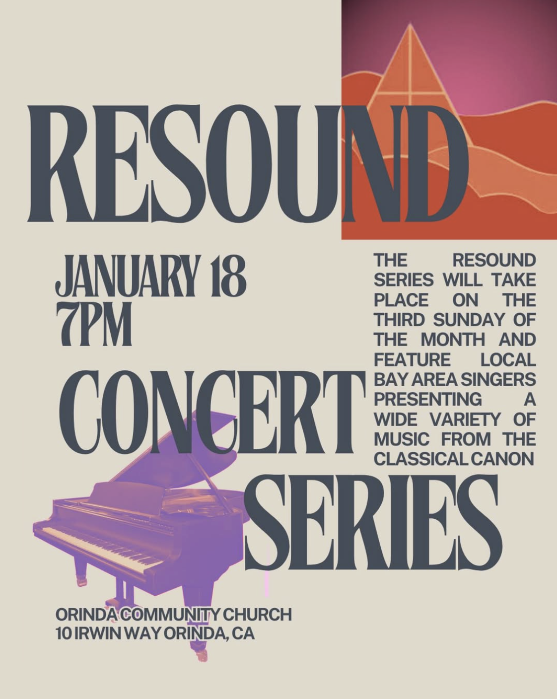 Resound Concert Series with Courtney Miller