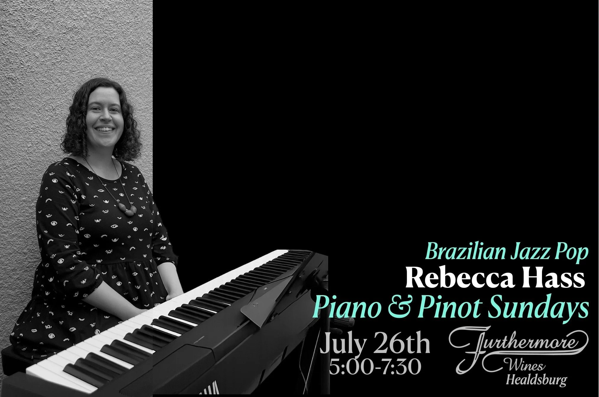Solo Piano at Furthermore Wines Piano &amp; Pinot Sundays&nbsp;