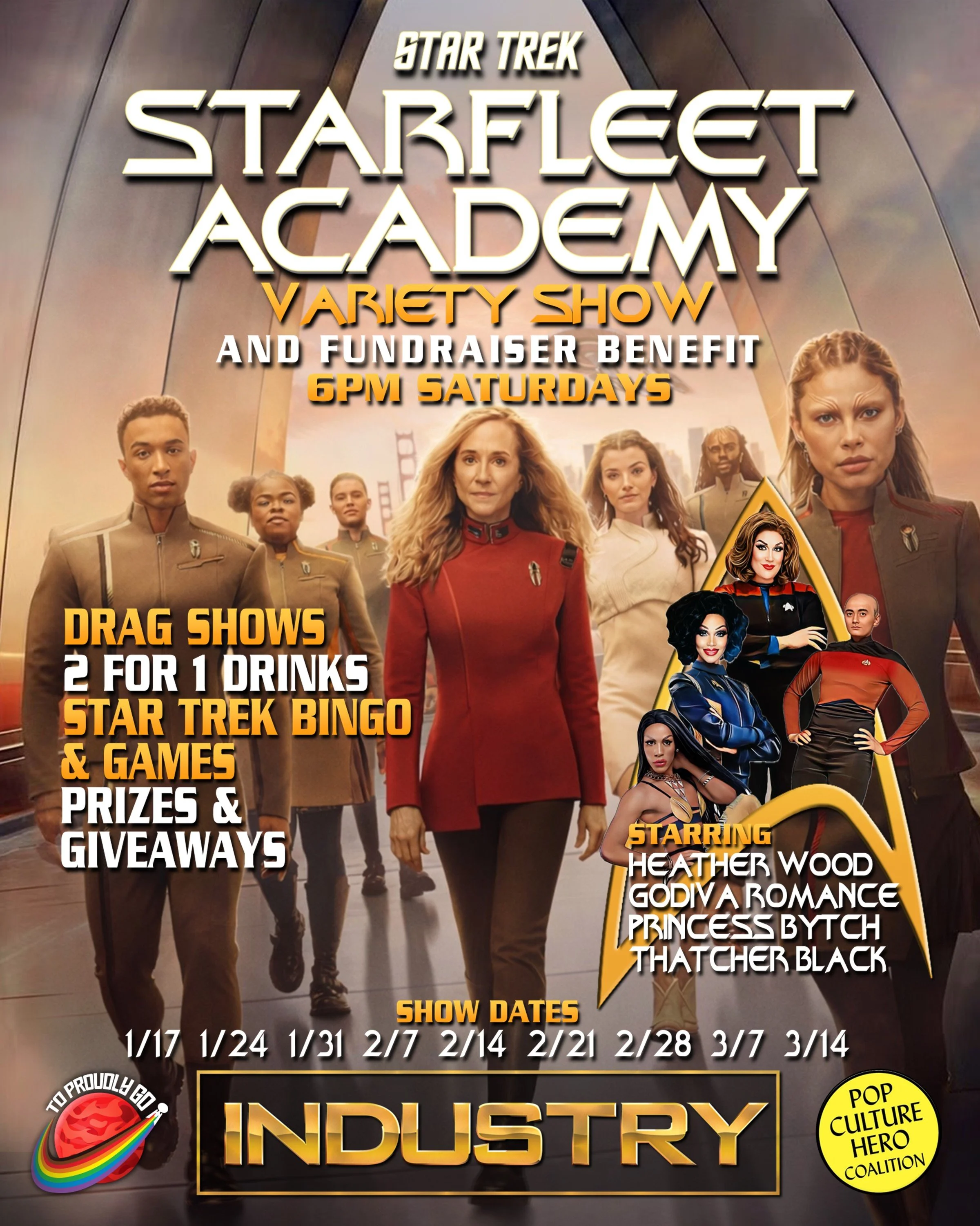 Star Trek Starfleet Academy Viewing Party