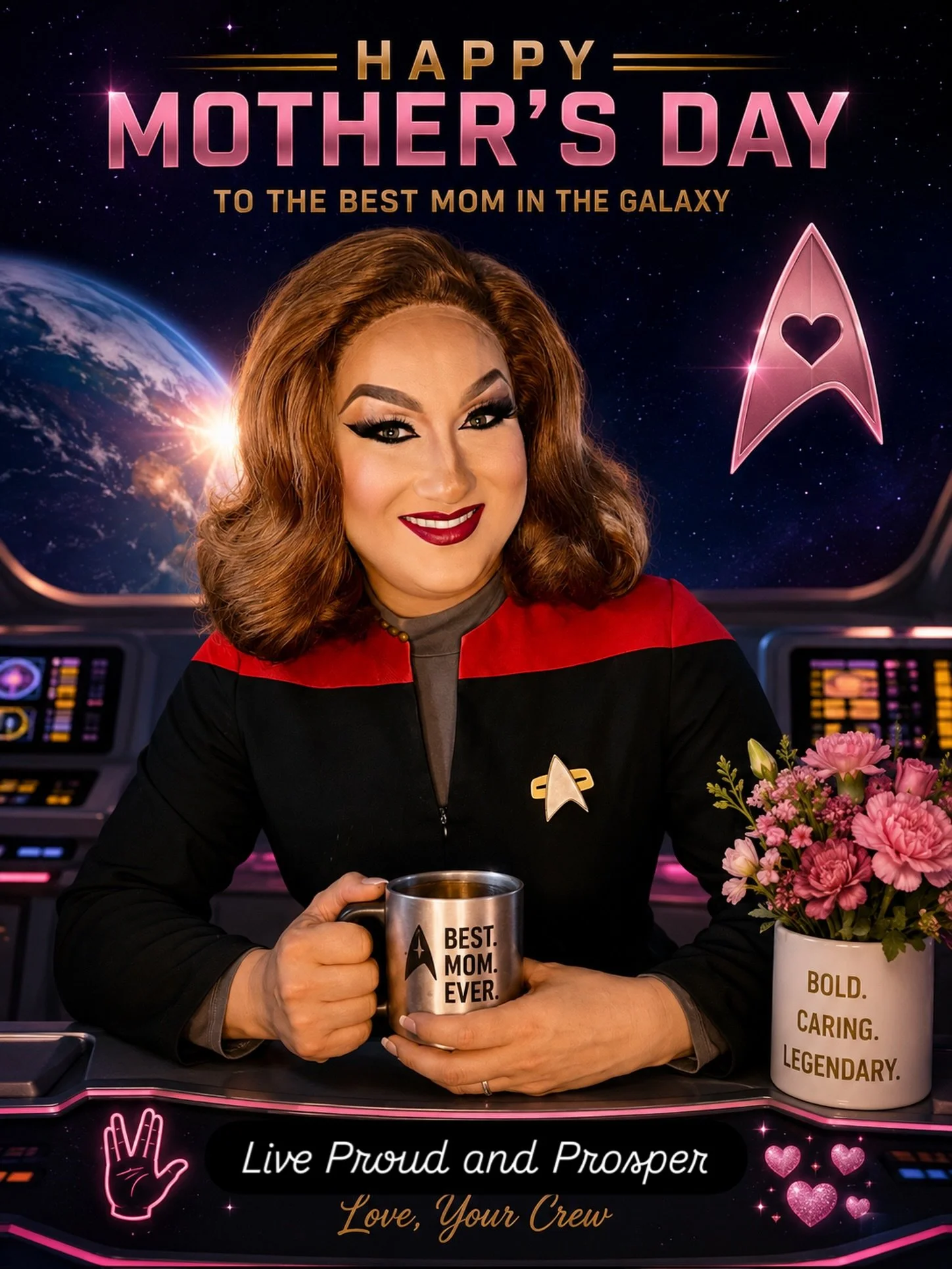 Happy #MothersDay! Hug your captain!