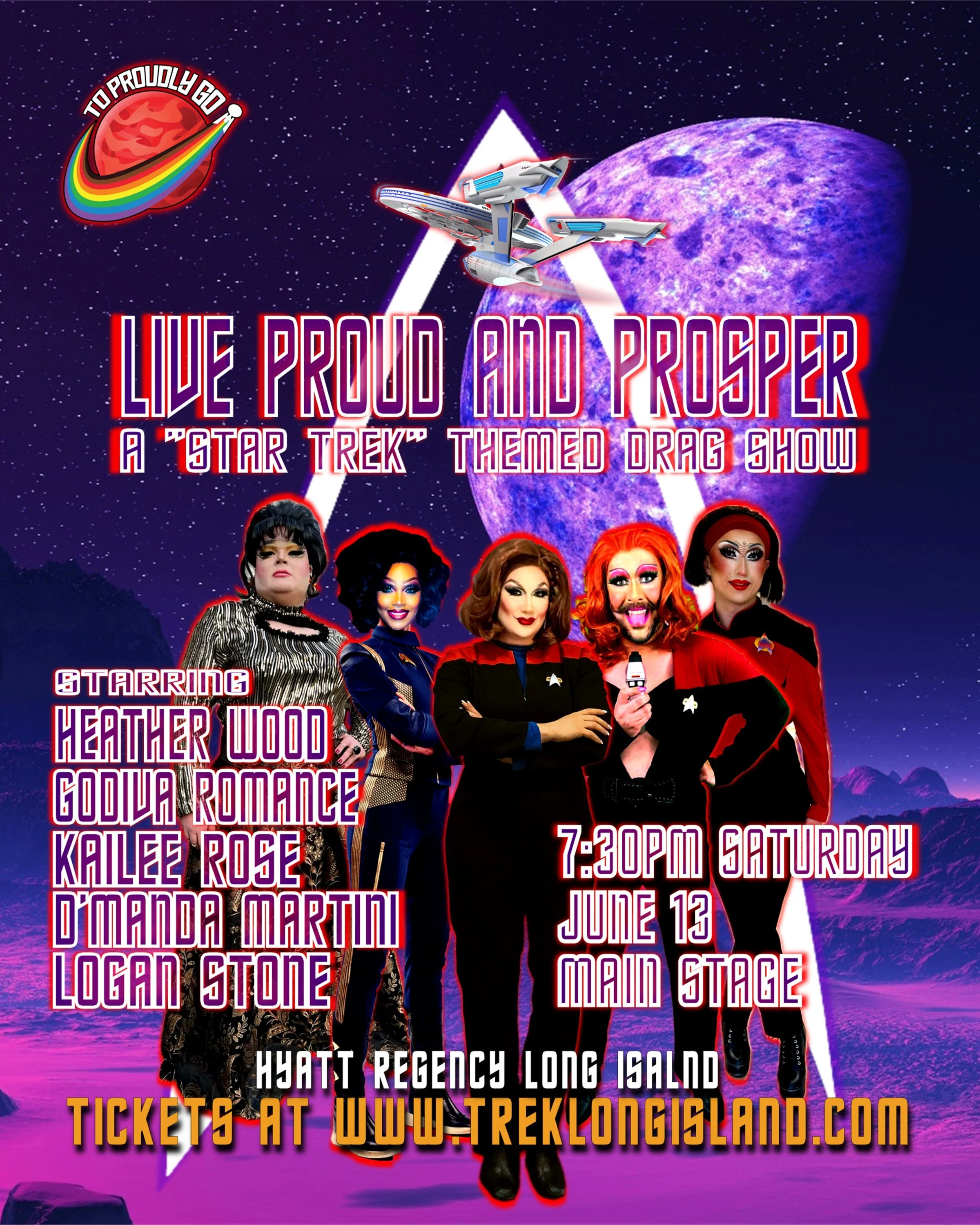Live Proud and Prosper: Trek Long Island