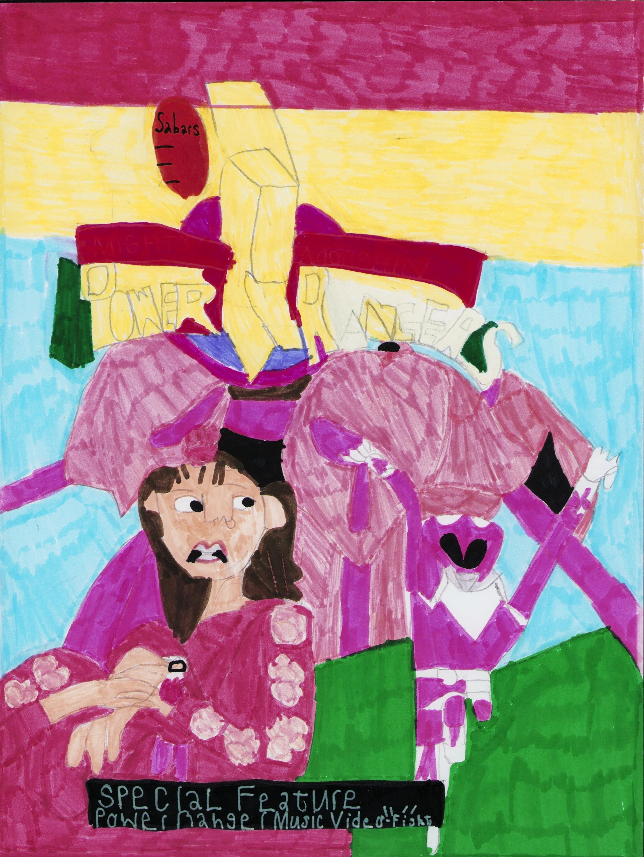 Special Feature Power Ranger Music Video "Fight"