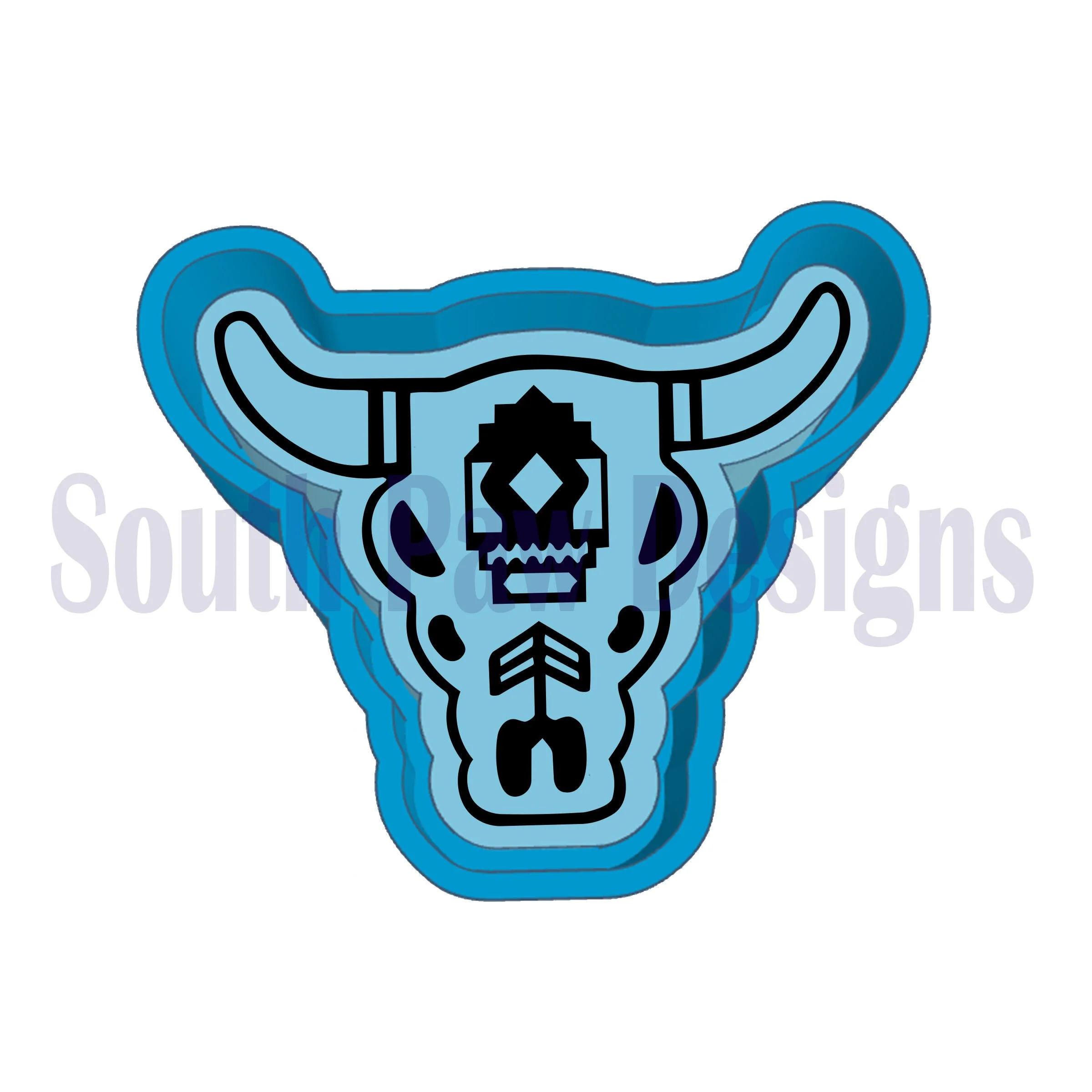 Western Horns Mold