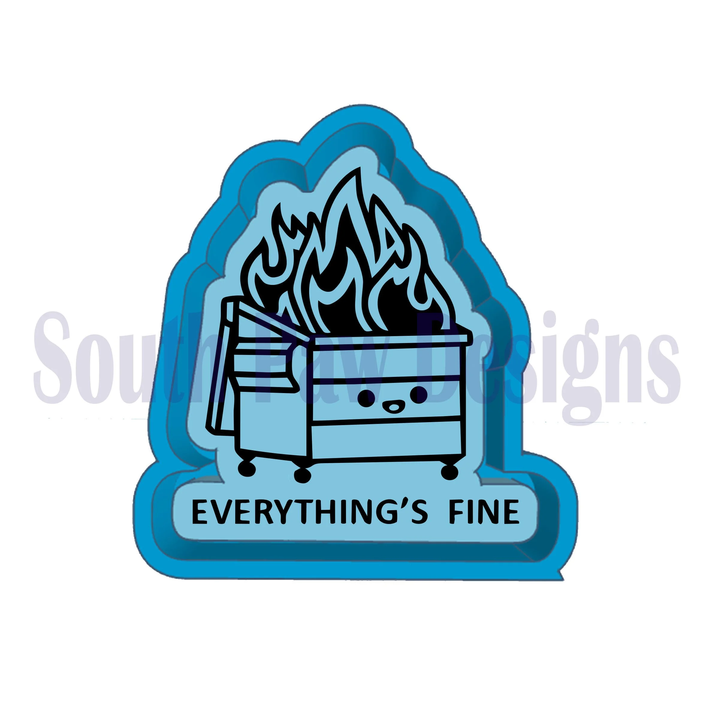 Dumpster Fire Mold