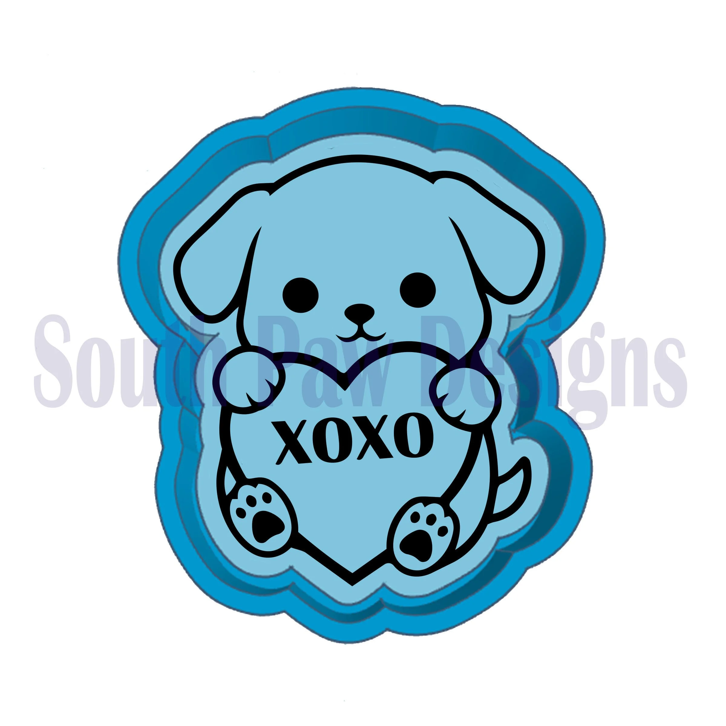 XOXO Bear Mold