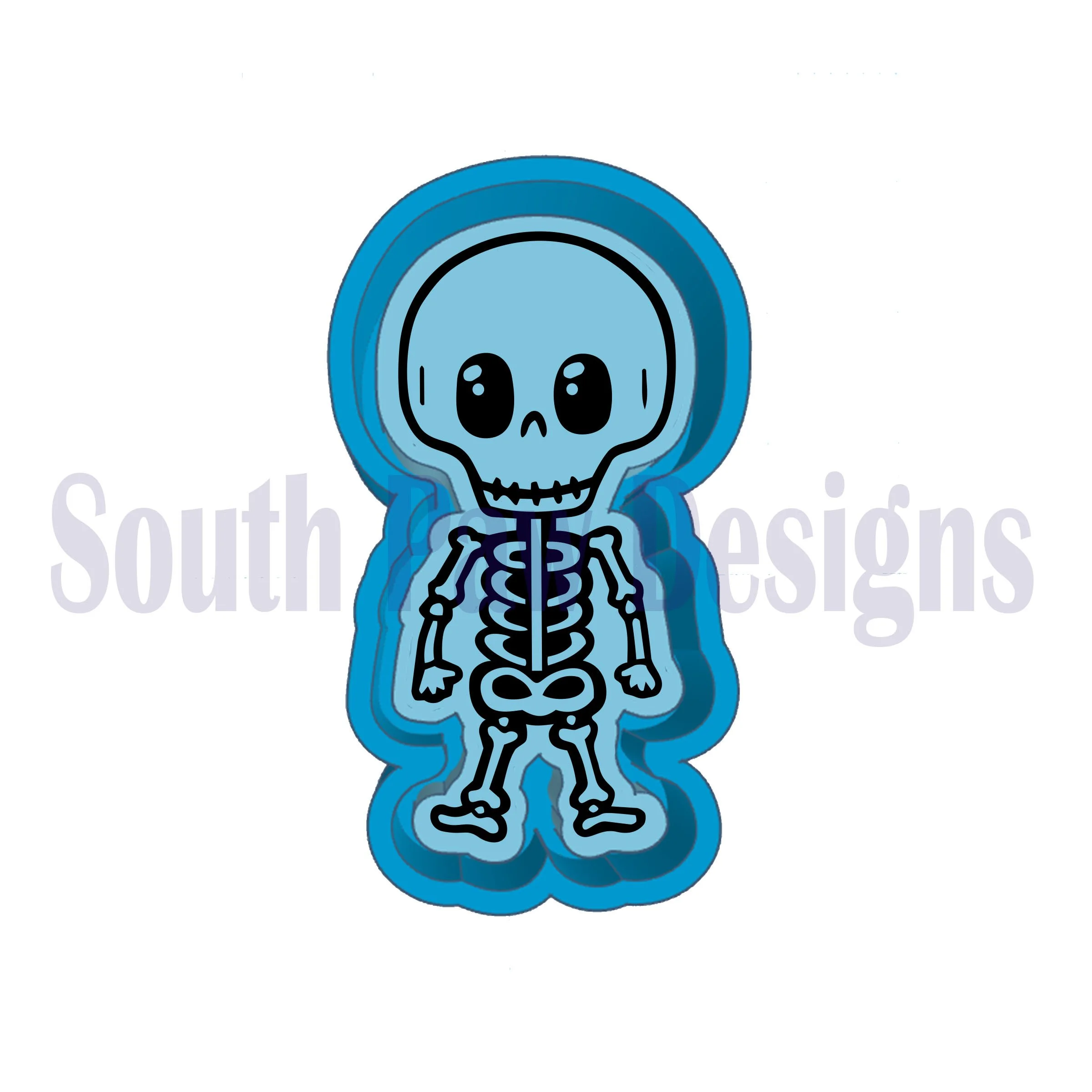 Skinny Skeleton Mold