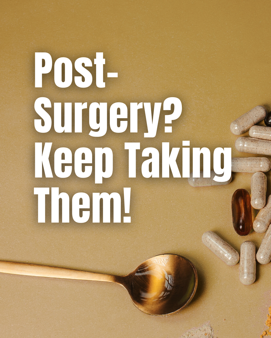 The Lifelong Role of Supplements After Weight Loss Surgery