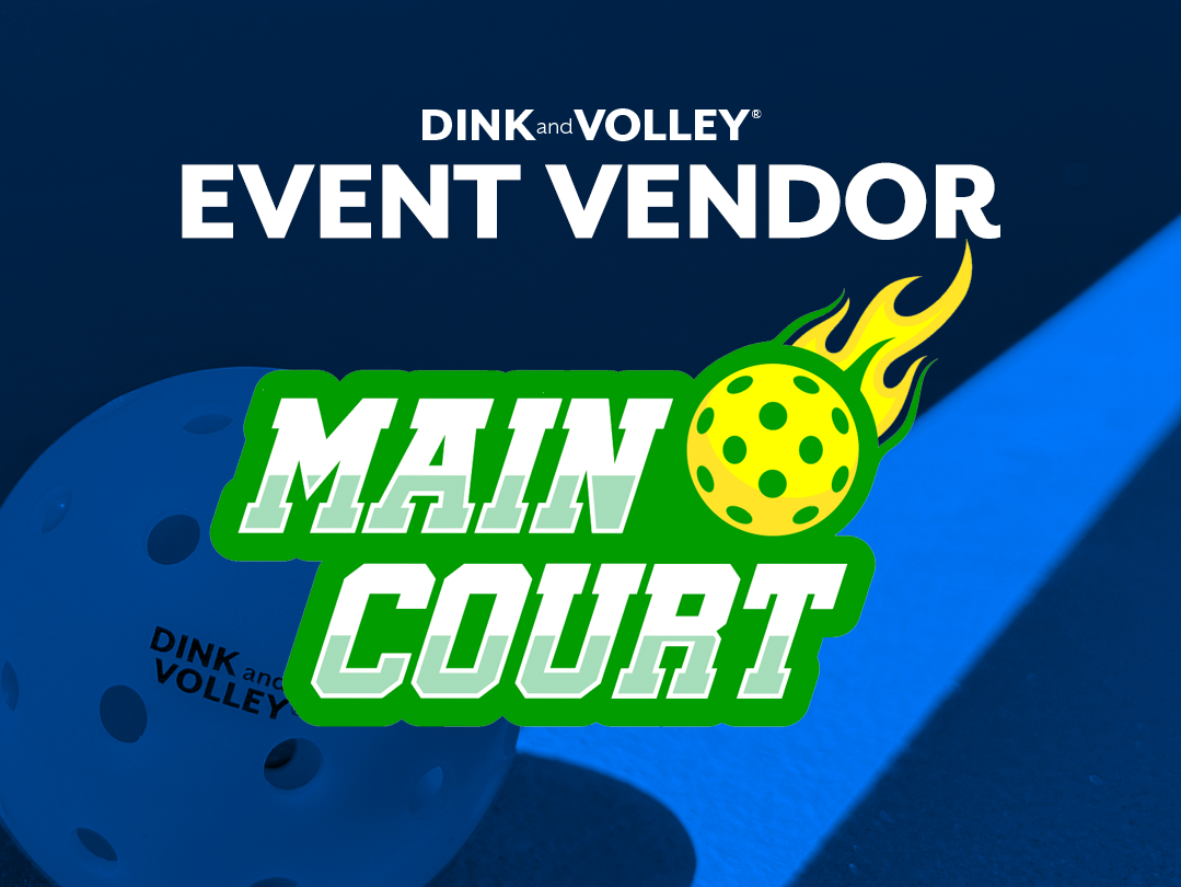 Vendor at the Better Buzz San Diego Pickleball Open with MainCourt