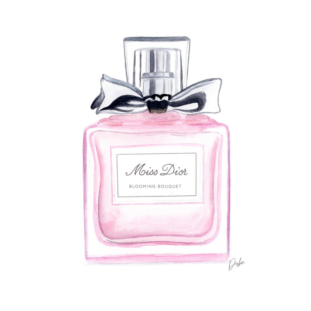 Miss Dior Perfume | Illustration
