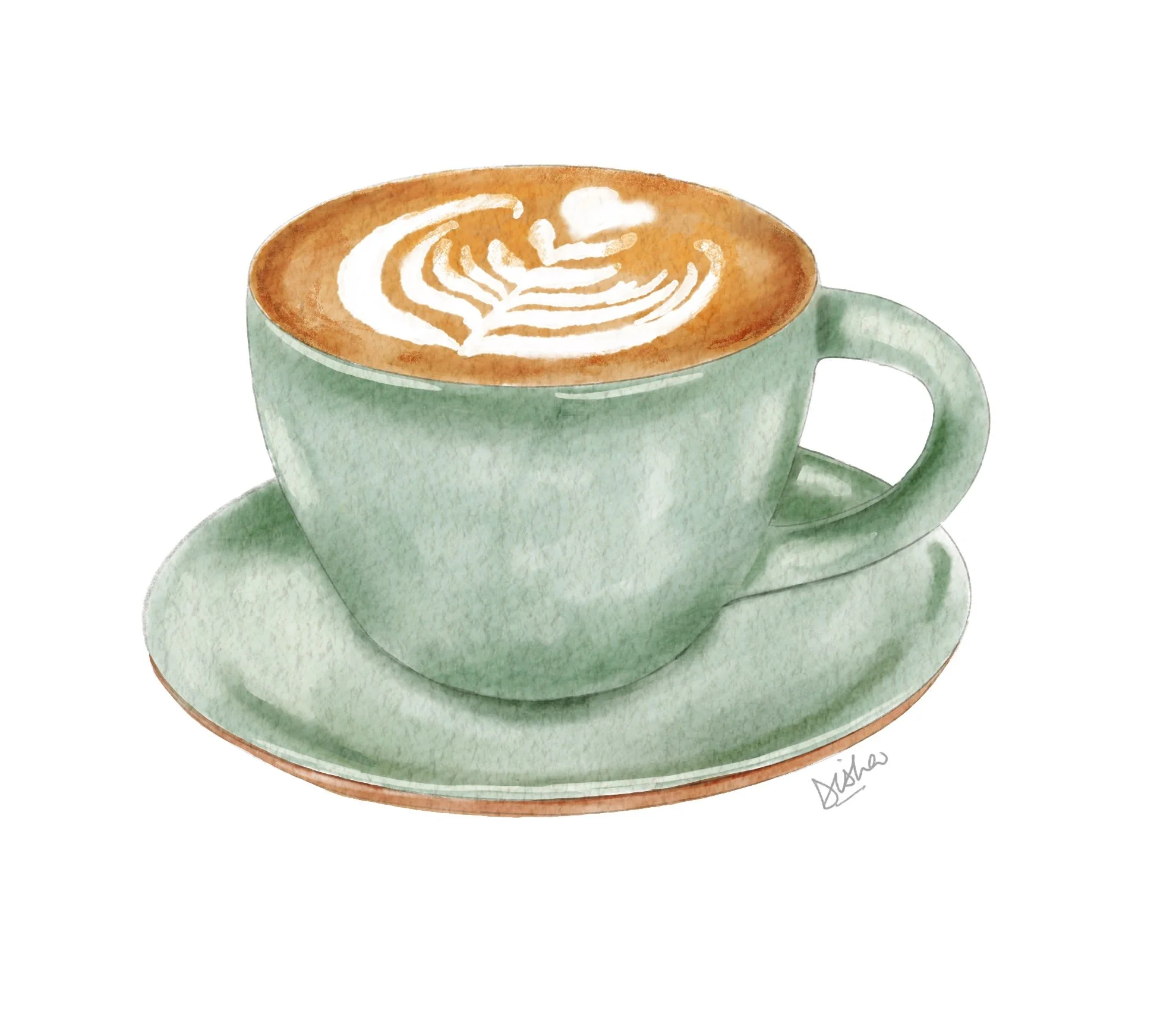 Coffee Mug Illustration