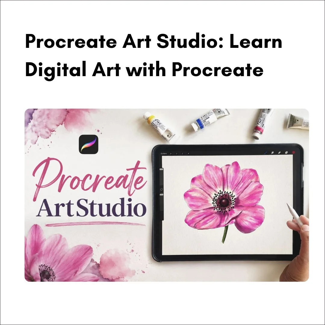 Procreate Art Studio: A Beginner-Friendly Membership to Learn Digital Art with Procreate