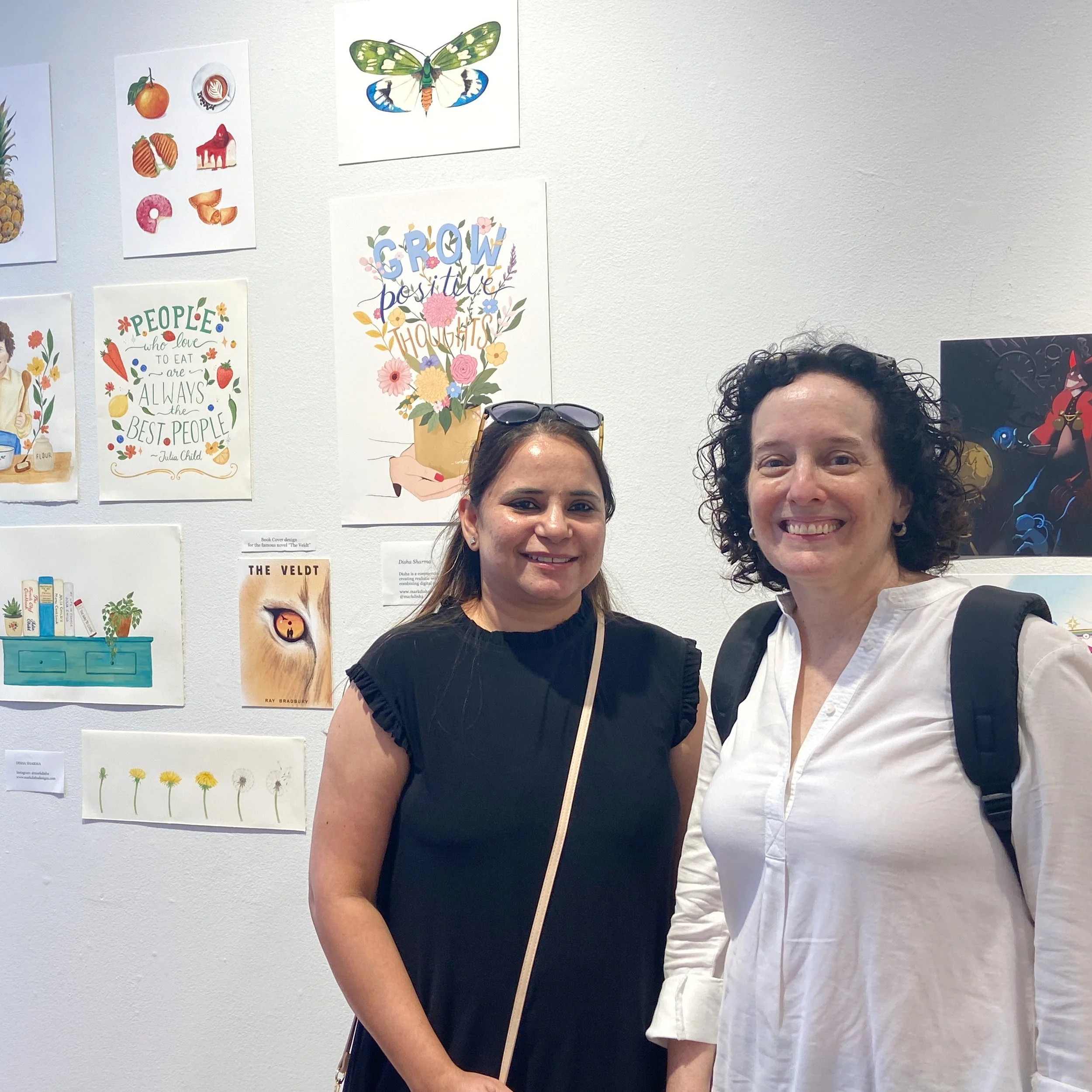 Final Exhibition with my Mentor - Anna Raff