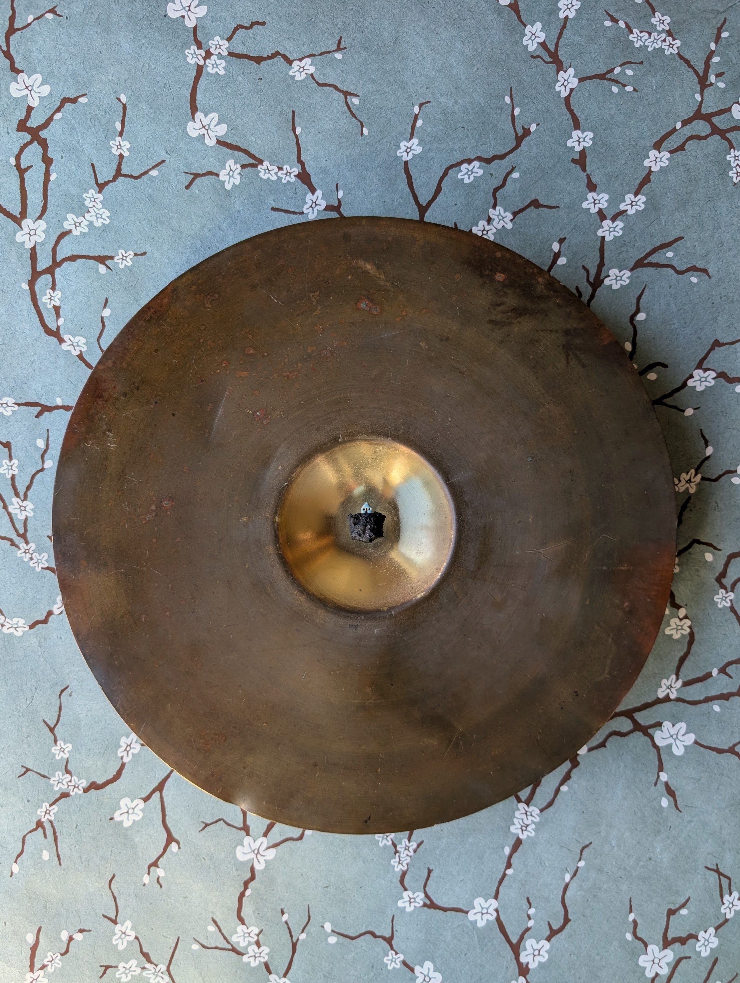 buffeted by a dark wind (11" x 1.5")